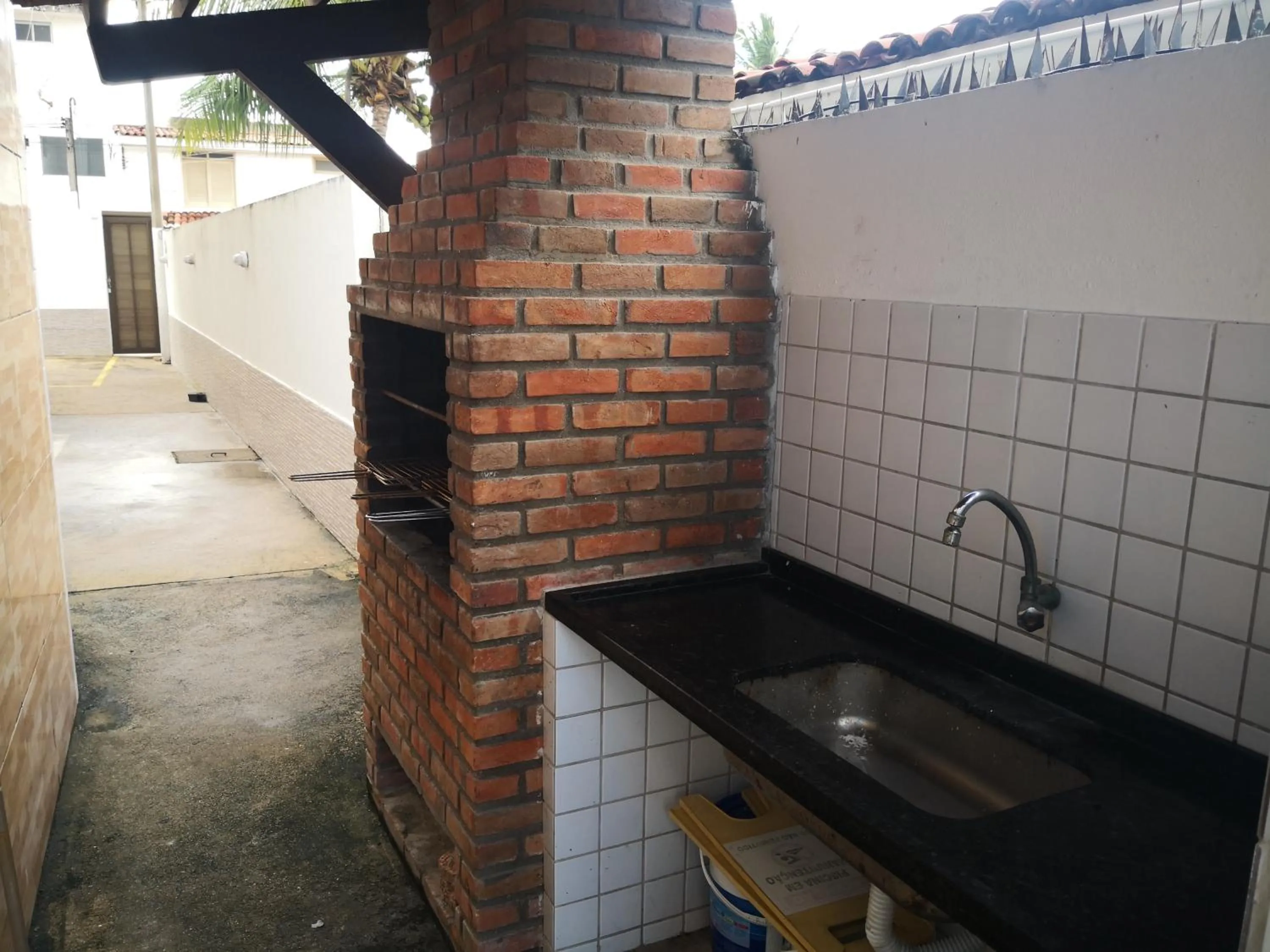 BBQ facilities in Praia Carneiros Flat Hotel