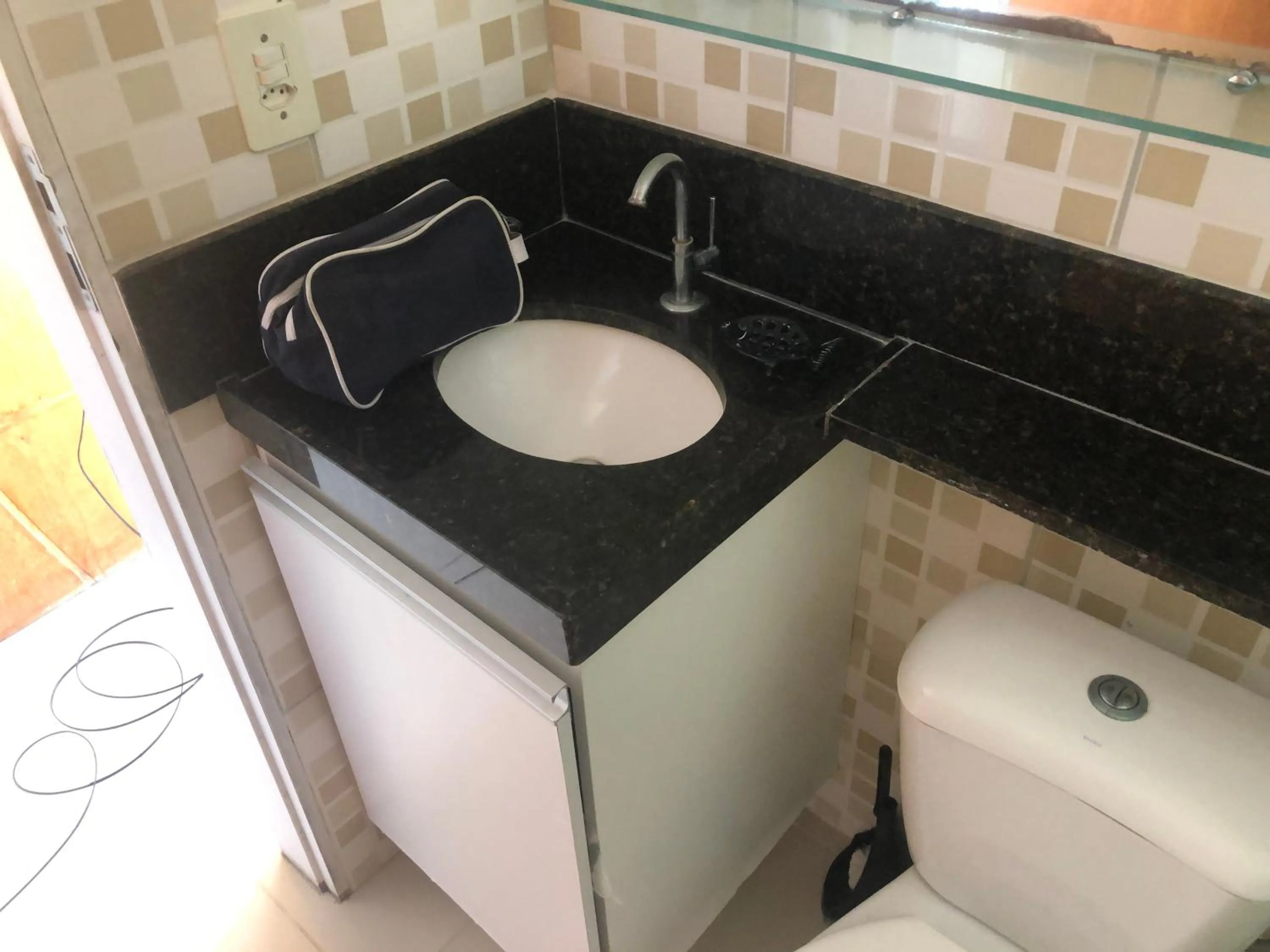 Bathroom in Praia Carneiros Flat Hotel