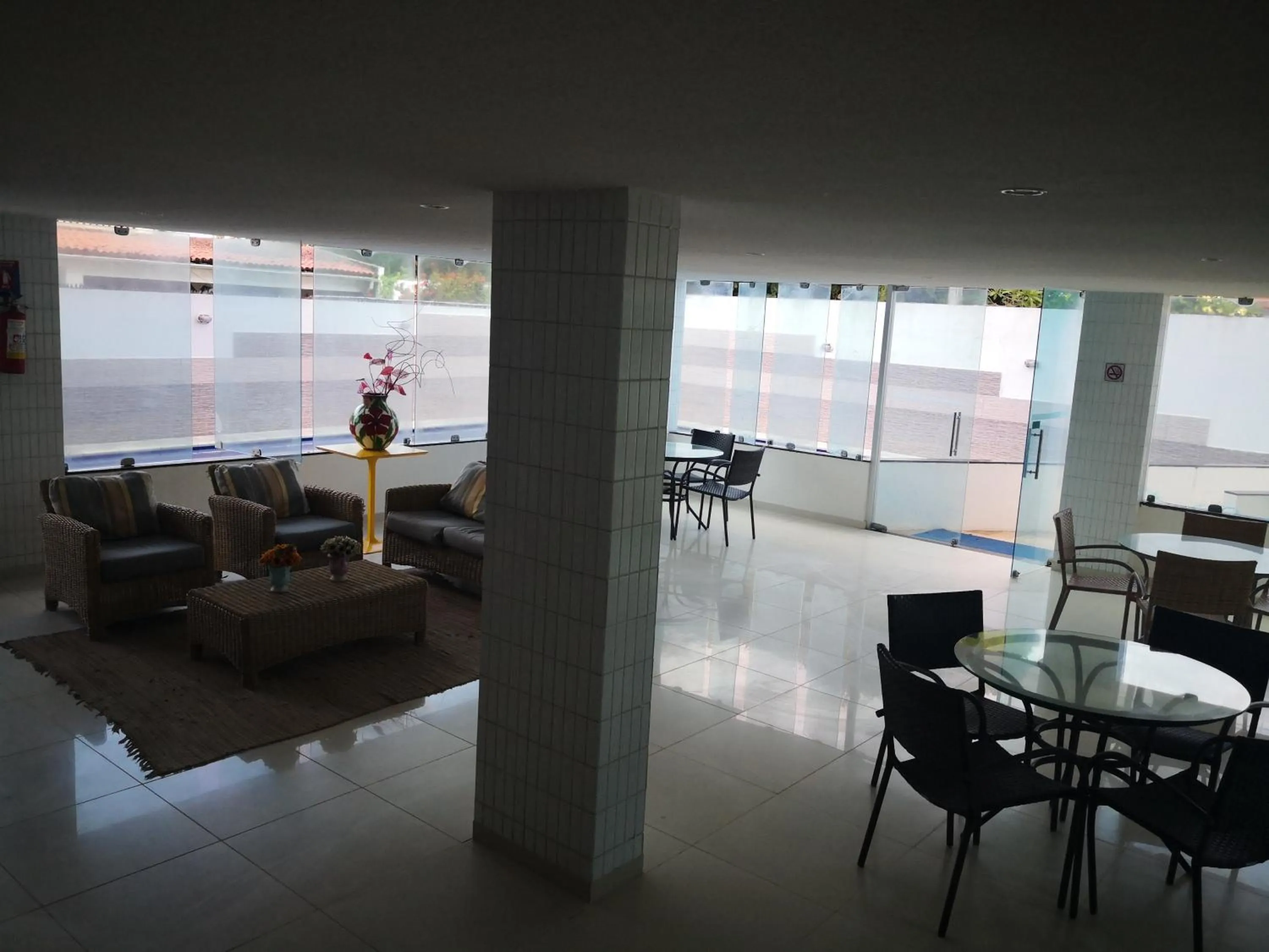 Lobby or reception in Praia Carneiros Flat Hotel