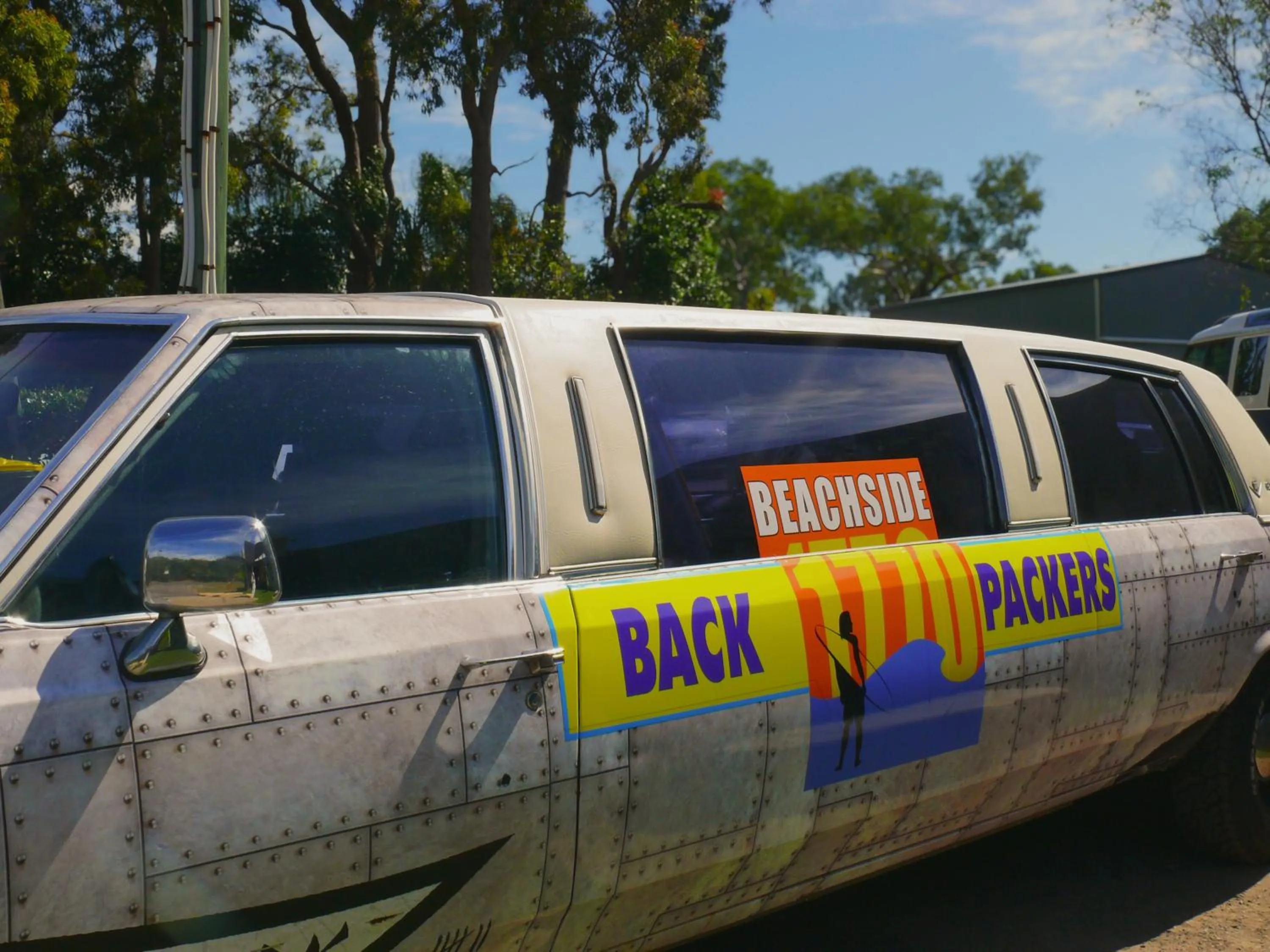 Parking in 1770 Beachside Backpacker