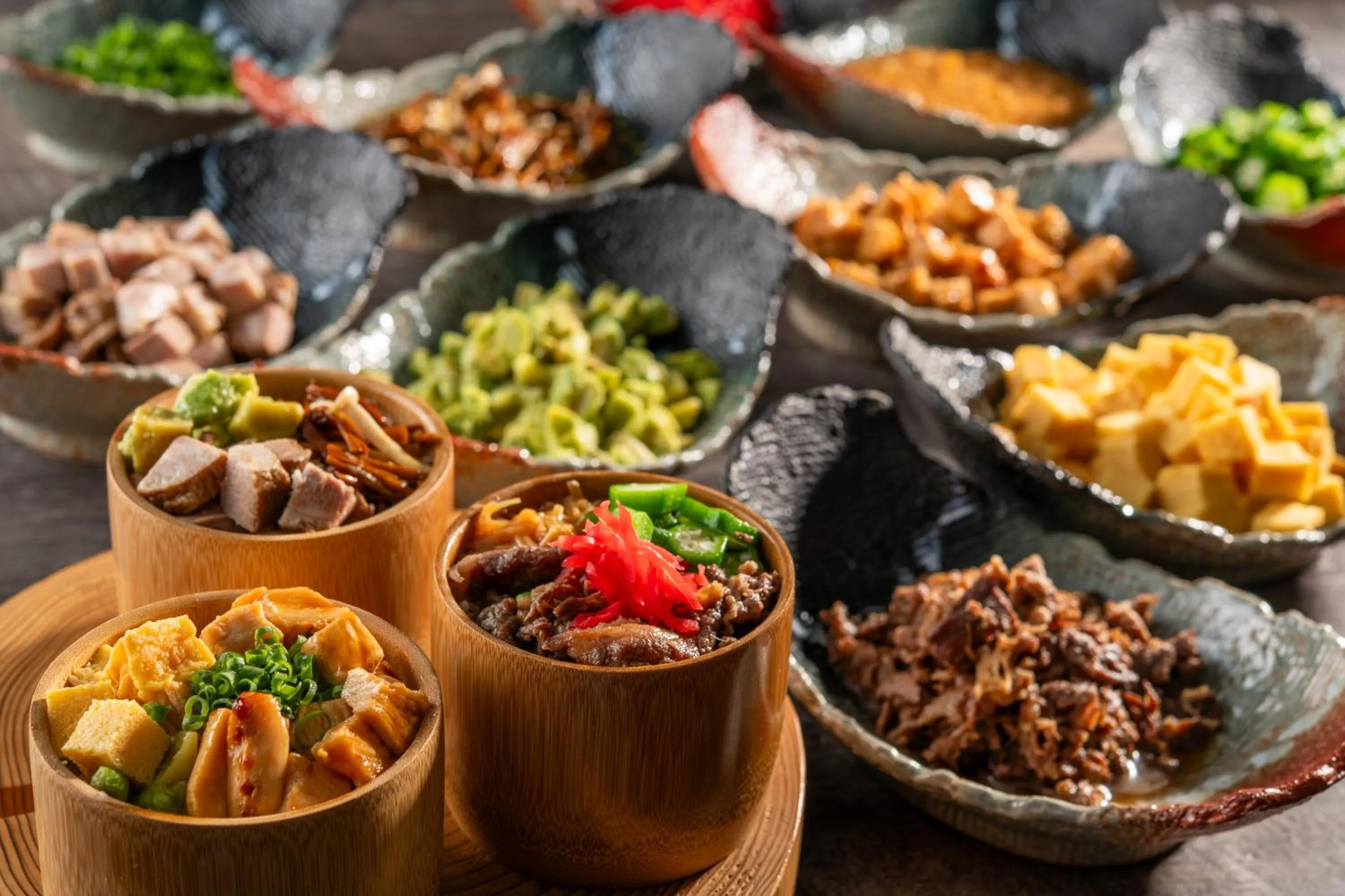 Food close-up in KAMENOI HOTEL Kusatsu Resort
