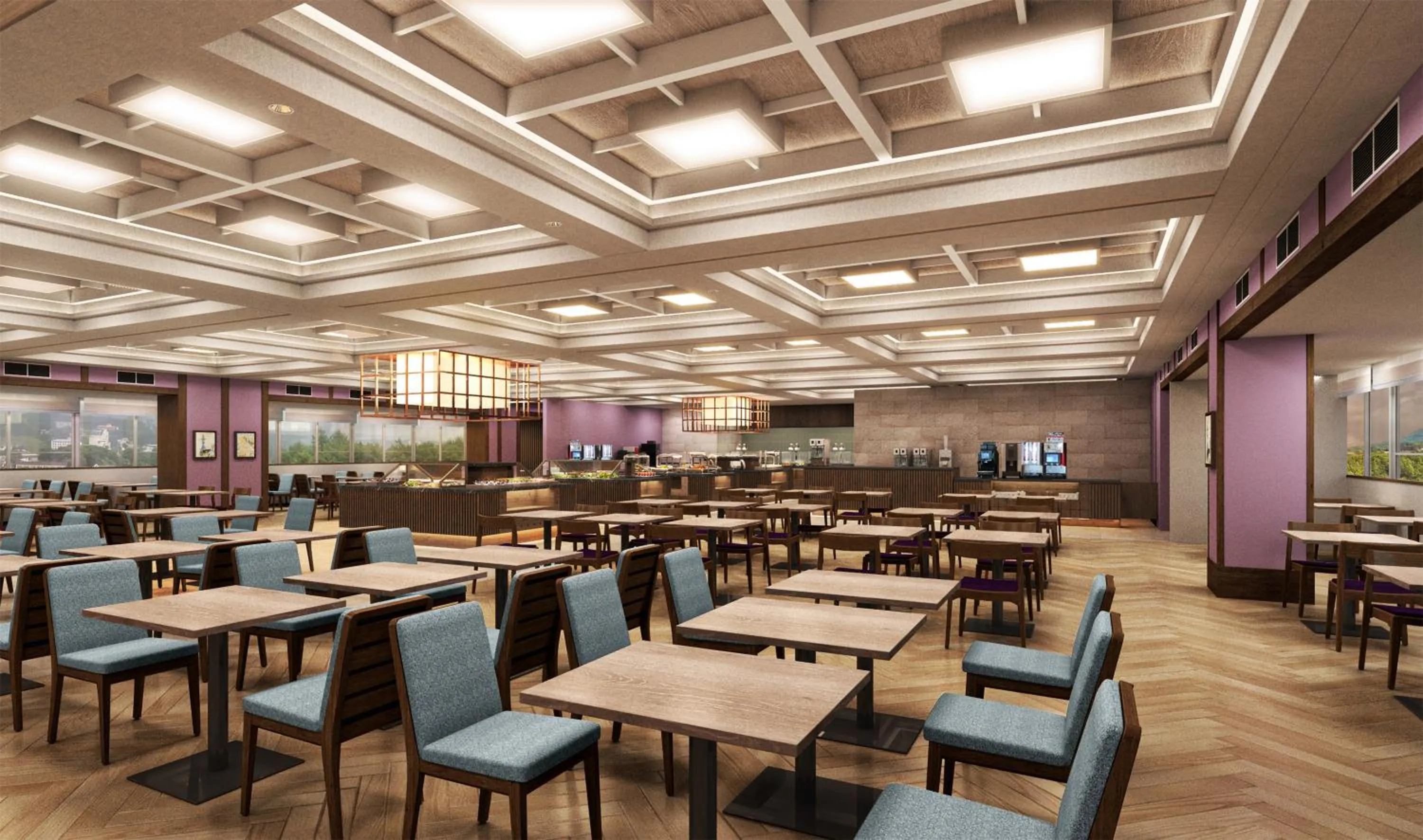 Restaurant/places to eat in KAMENOI HOTEL Kusatsu Resort