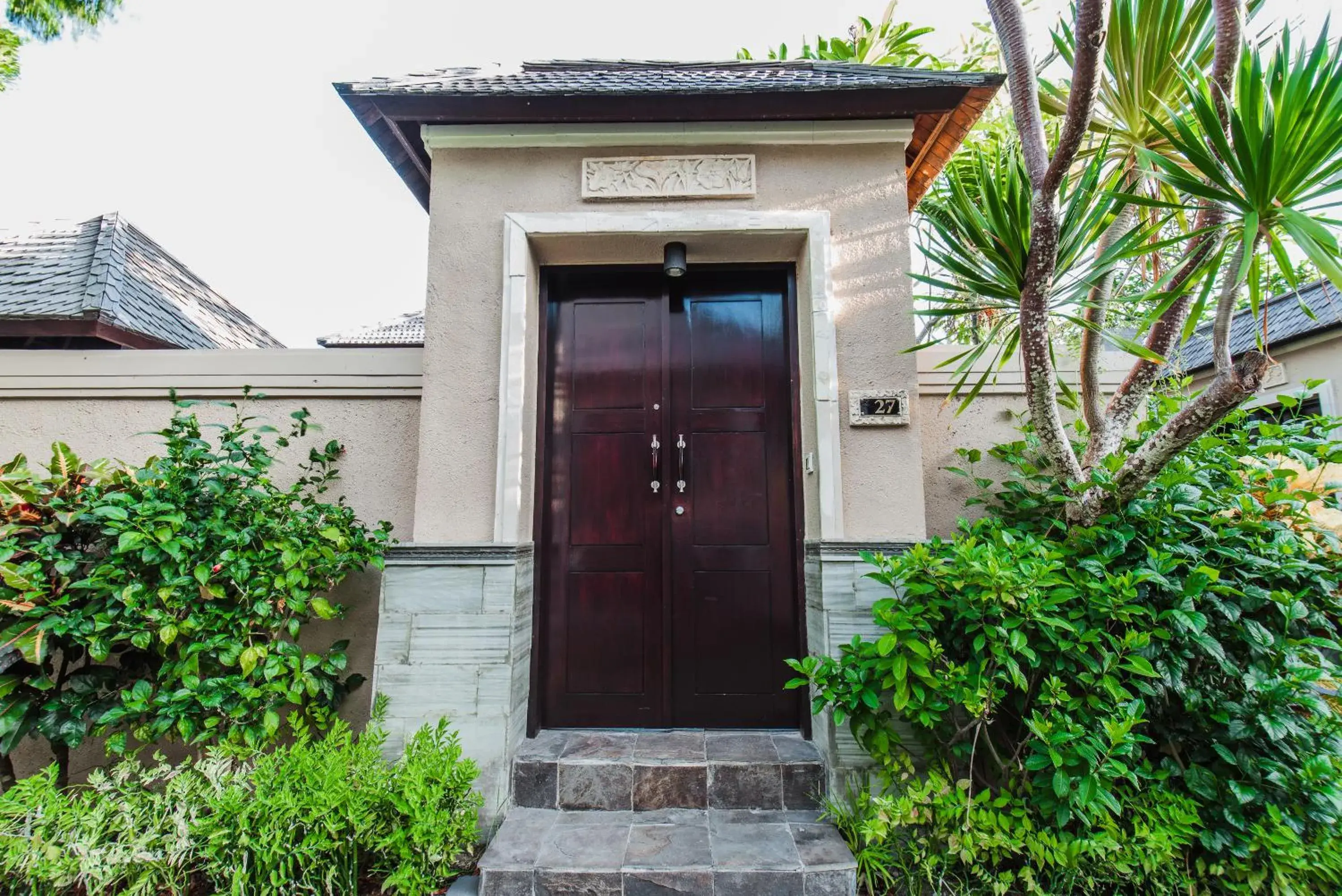 Facade/entrance in Aldeoz Grand Kancana Villas Resort Bali Facade/entrance in Aldeoz Grand Kancana Villas Resort Bali