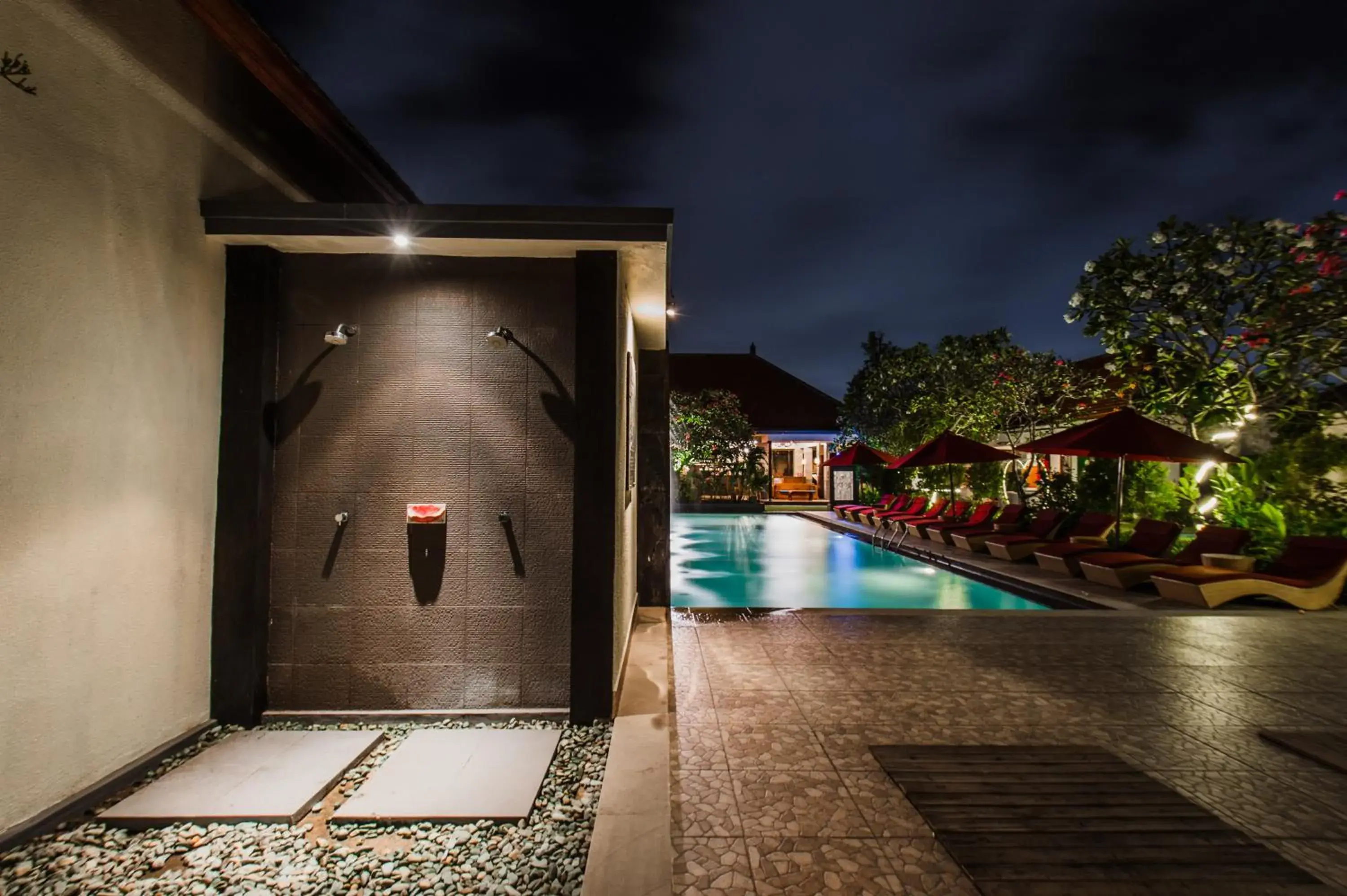 Swimming pool in Aldeoz Grand Kancana Villas Resort Bali Swimming pool in Aldeoz Grand Kancana Villas Resort Bali