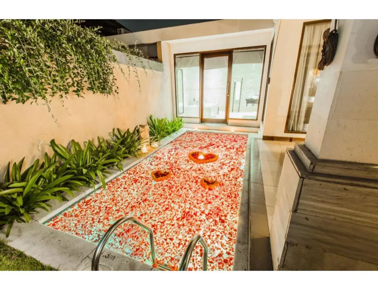 Pool view in Aldeoz Grand Kancana Villas Resort Bali Pool view in Aldeoz Grand Kancana Villas Resort Bali