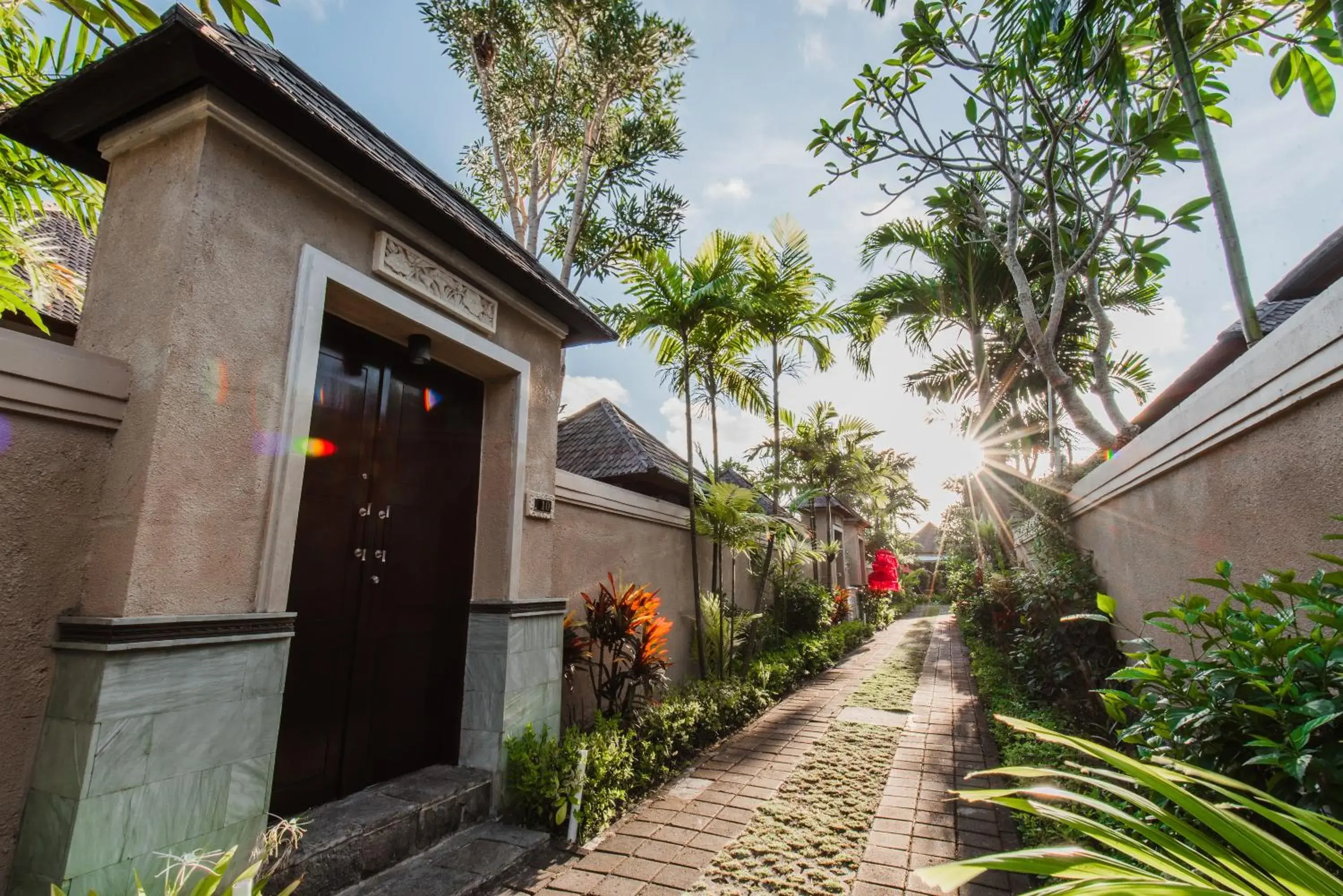 Facade/entrance in Aldeoz Grand Kancana Villas Resort Bali Facade/entrance in Aldeoz Grand Kancana Villas Resort Bali