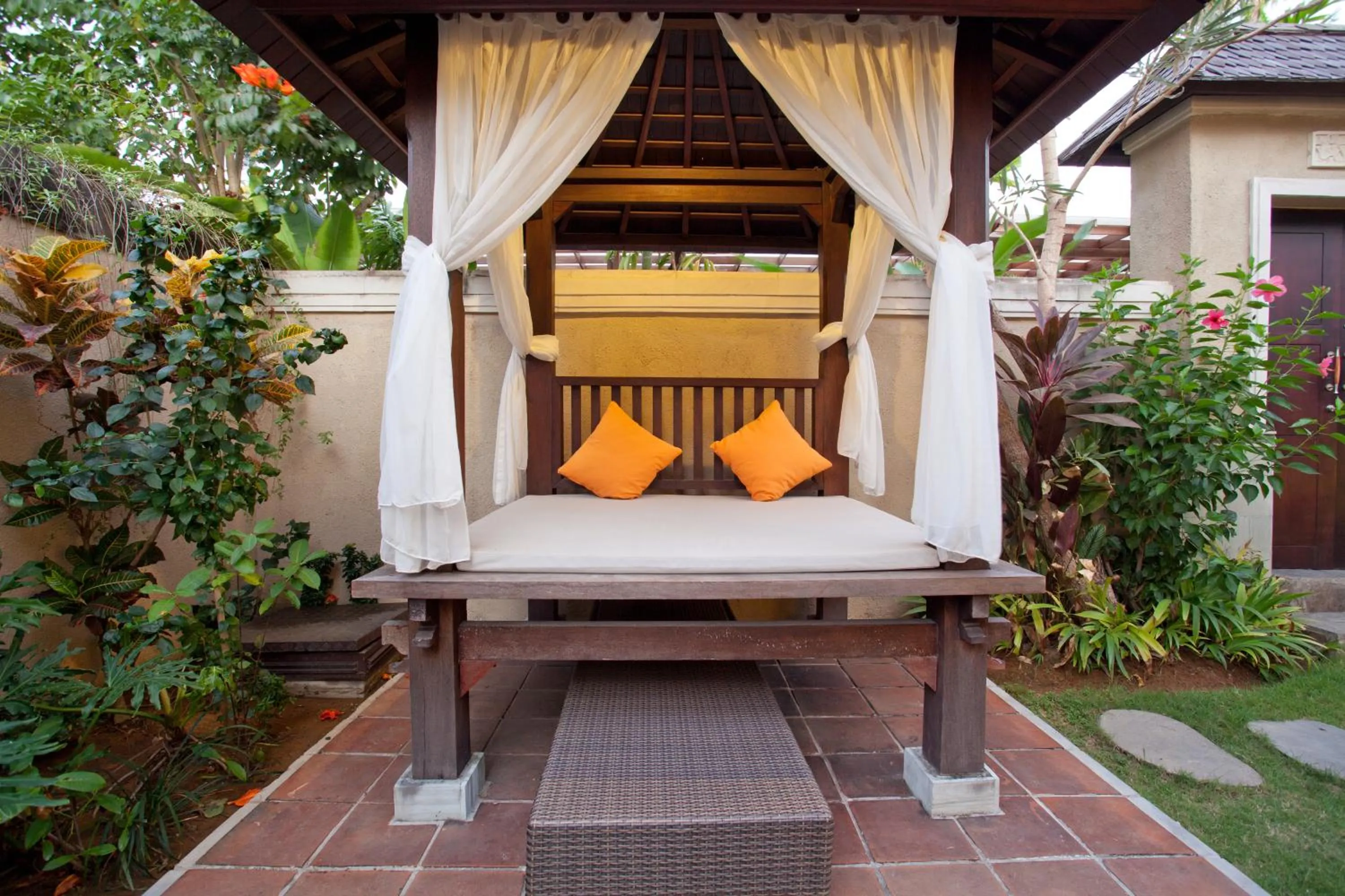 Balcony/Terrace in Aldeoz Grand Kancana Villas Resort Bali