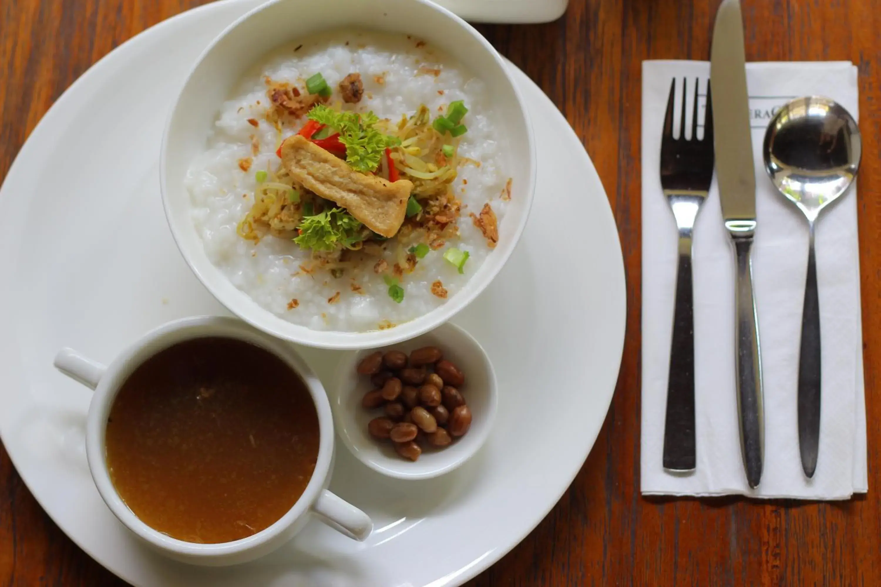 Asian breakfast in Aldeoz Grand Kancana Villas Resort Bali Asian breakfast in Aldeoz Grand Kancana Villas Resort Bali