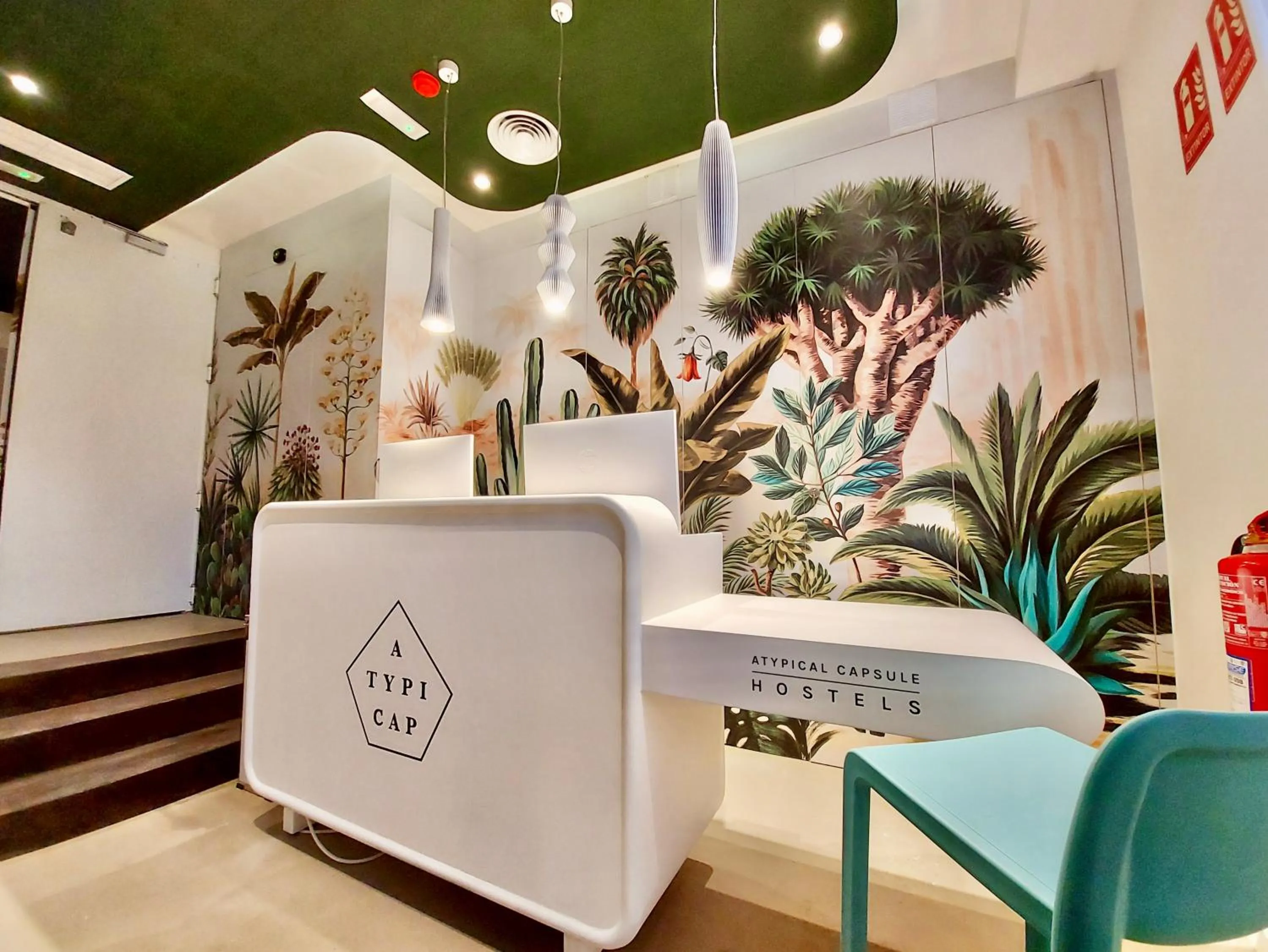 Staff in Atypicap Capsule Hostel