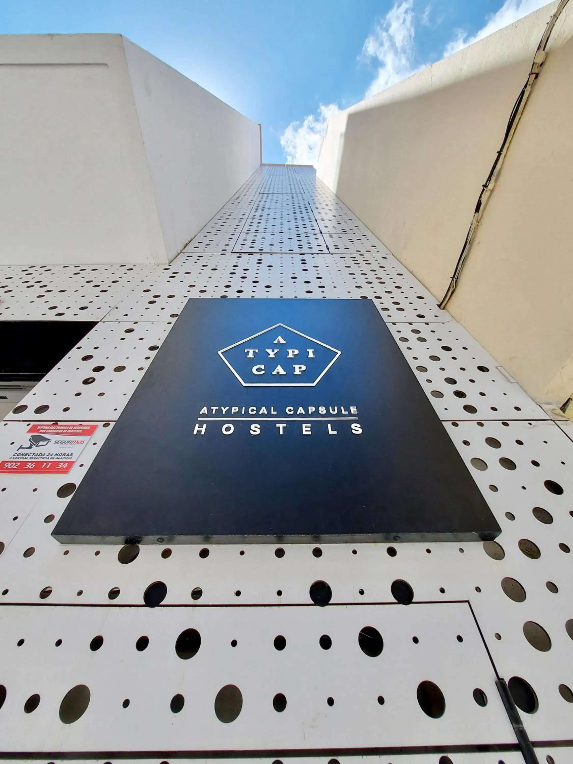 Property building in Atypicap Capsule Hostel