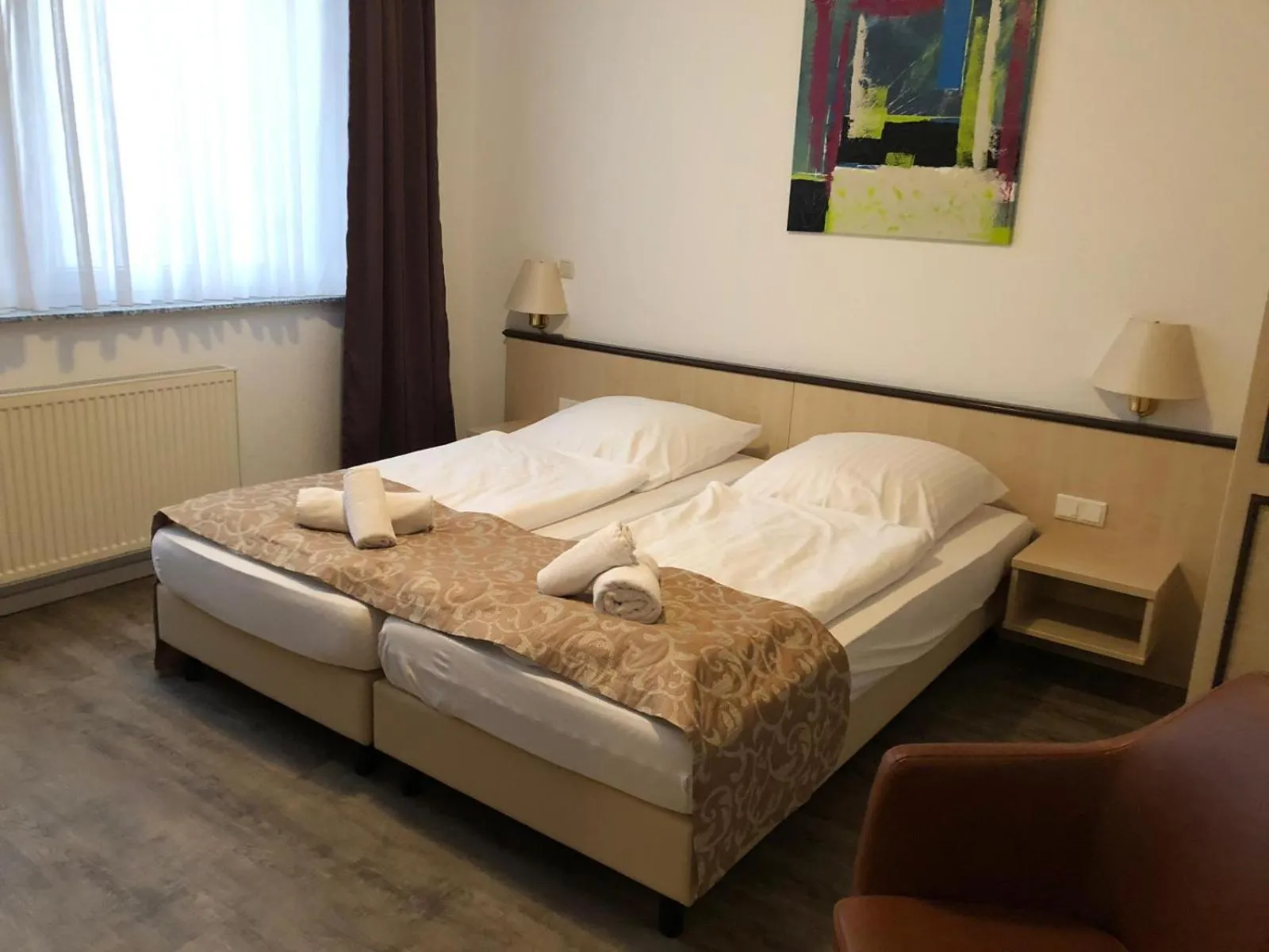 Photo of the whole room, Bed in Hotel Alter Giebel