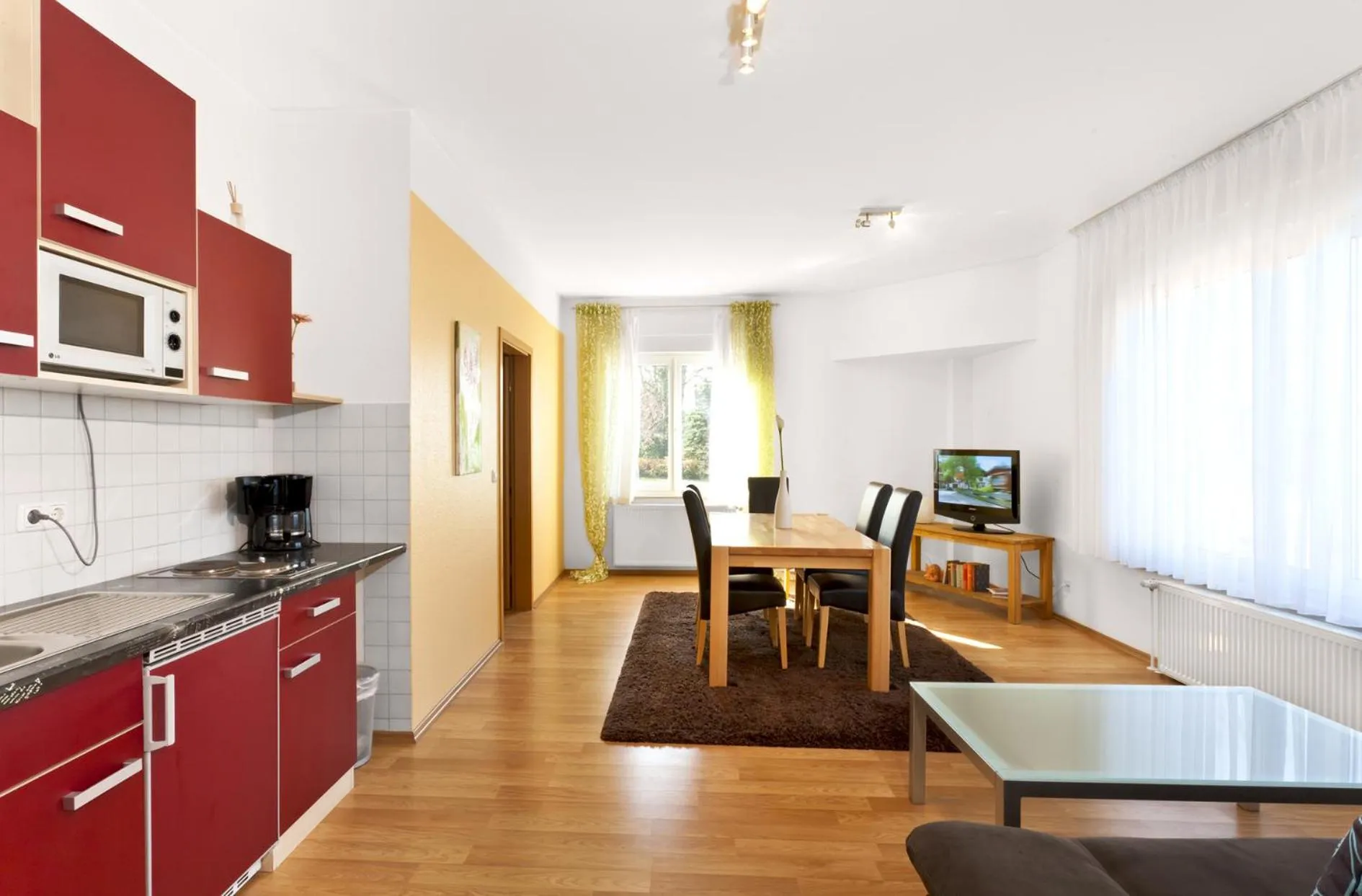 Kitchen or kitchenette in Hotel Alter Giebel