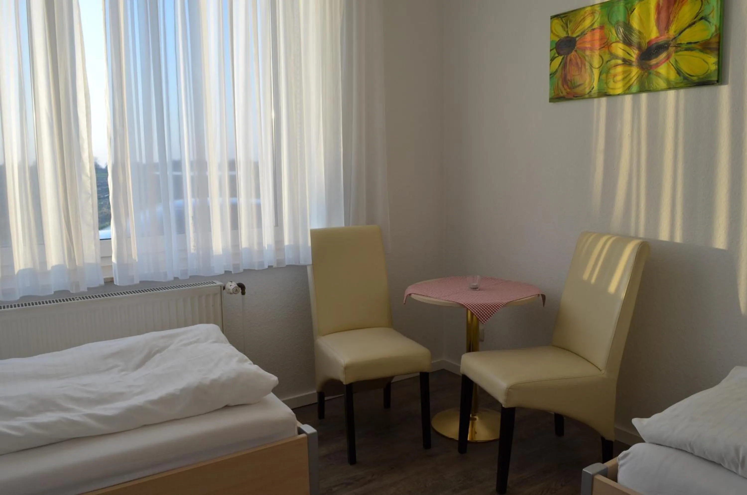 Decorative detail, Bed in Hotel Alter Giebel