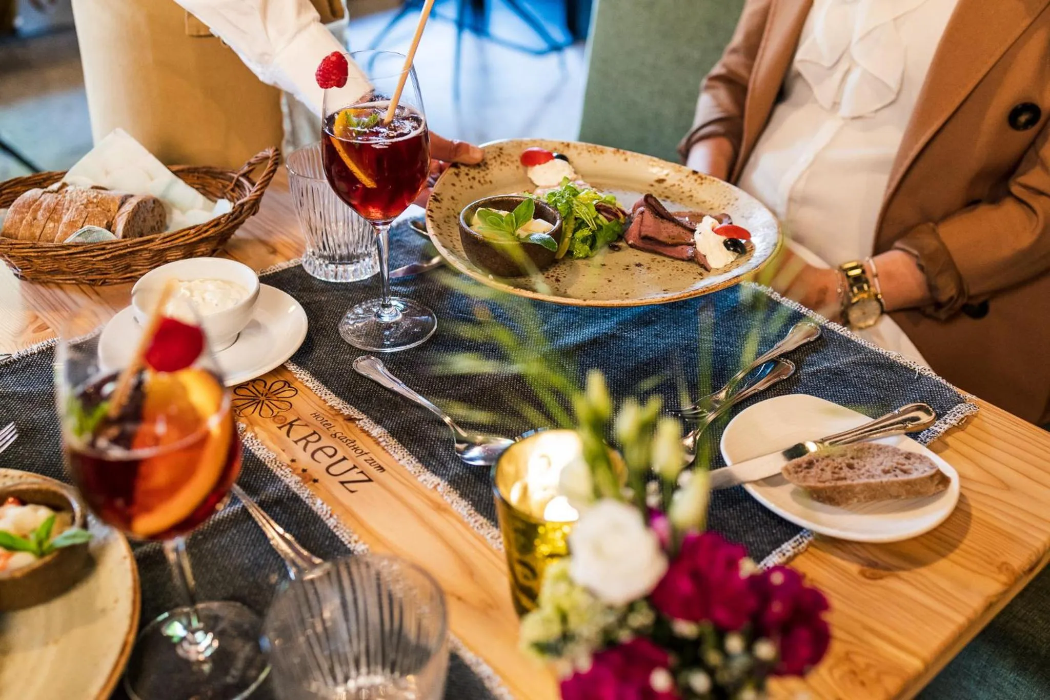 Food and drinks in Ringhotel sKreuz