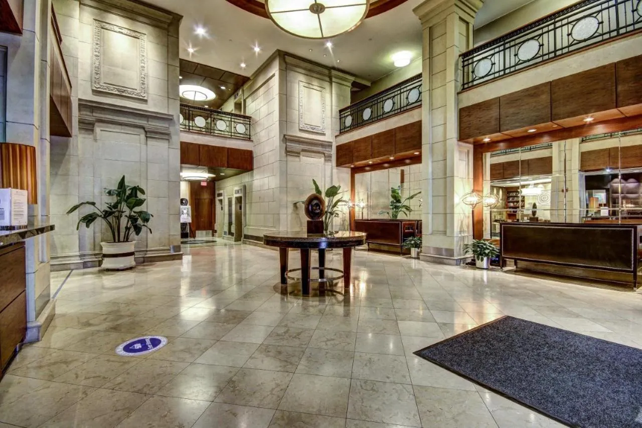 Lobby or reception in Harbor apartments Free indoor Parking