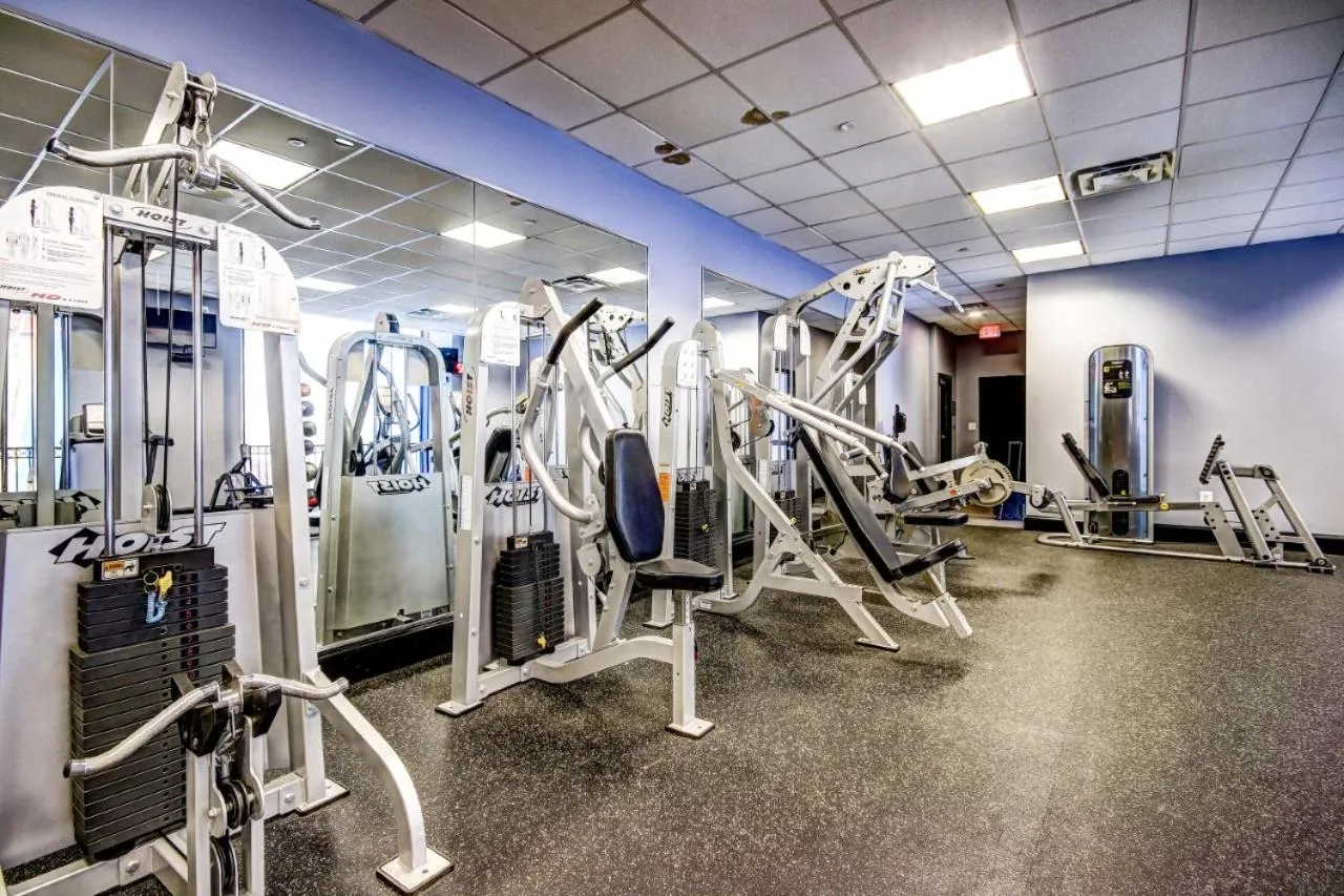 Fitness centre/facilities in Harbor apartments Free indoor Parking