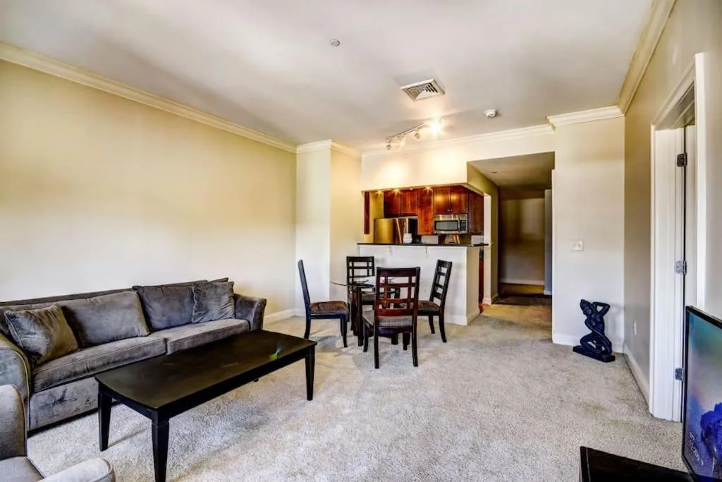 Living room in Harbor apartments Free indoor Parking