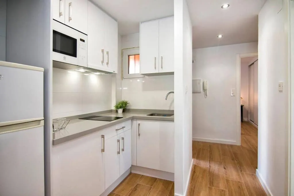 Kitchen or kitchenette in Apartamento con unas maravillosas vistas a Granada