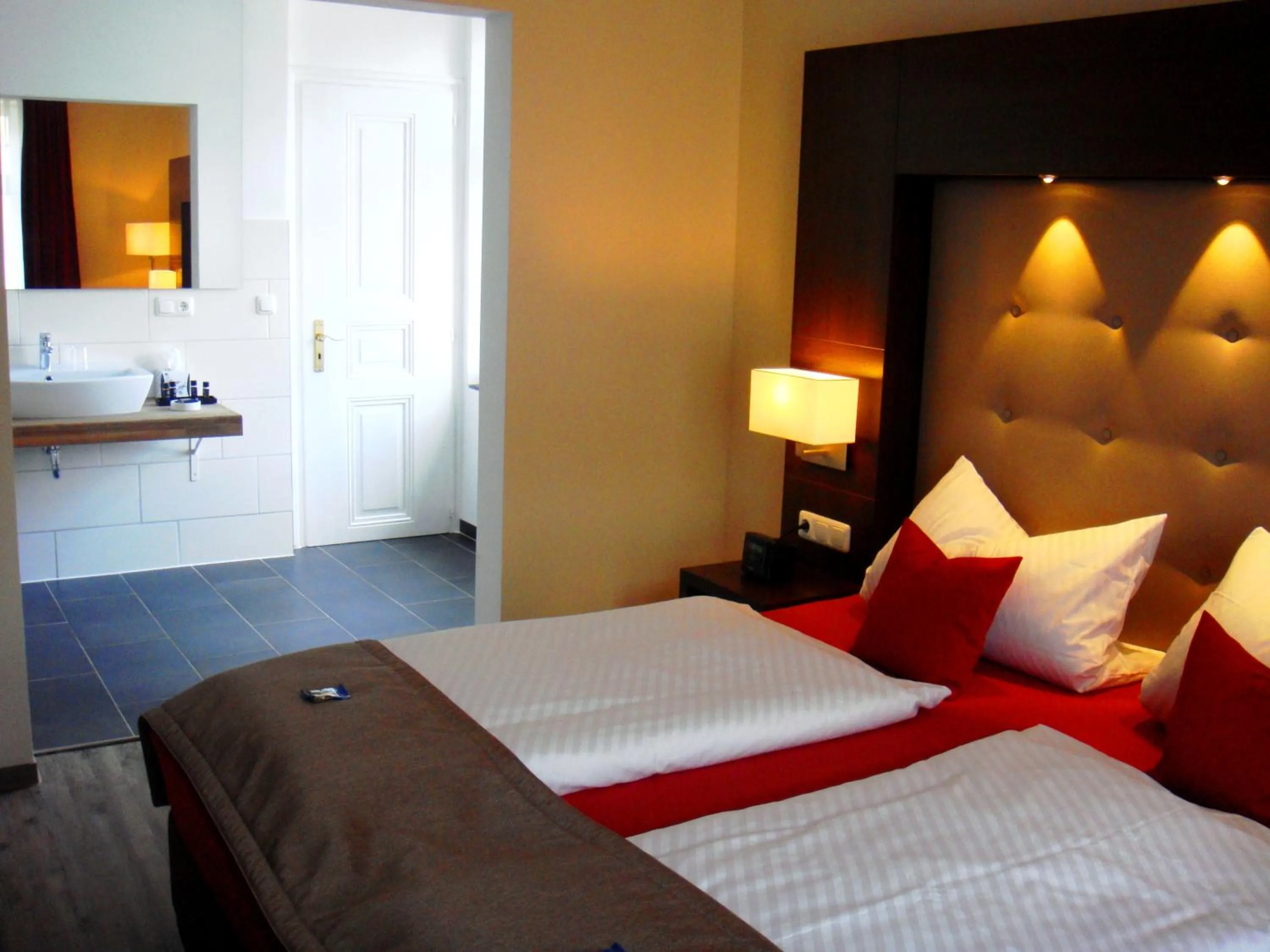 Bed in Boutique Hotel Villa Melsheimer