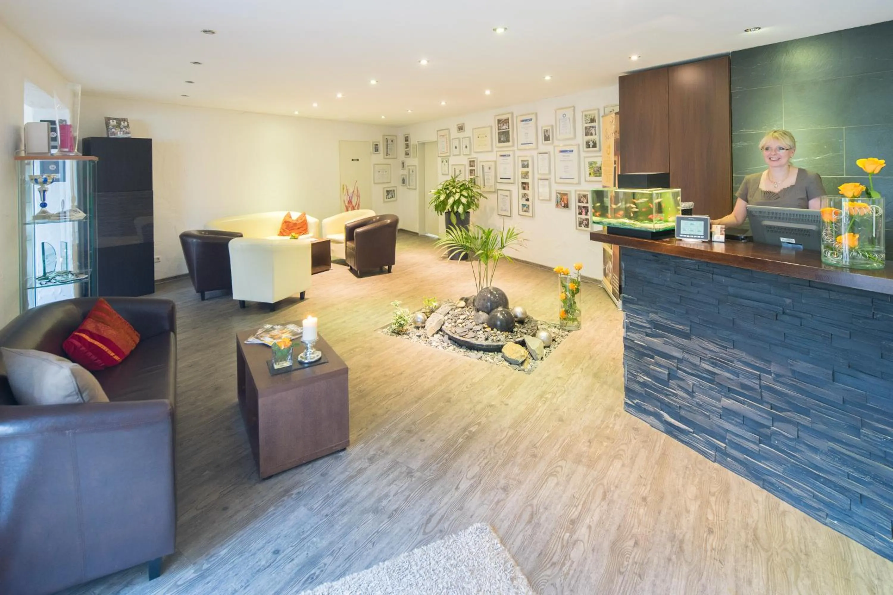 Lobby or reception in Boutique Hotel Villa Melsheimer