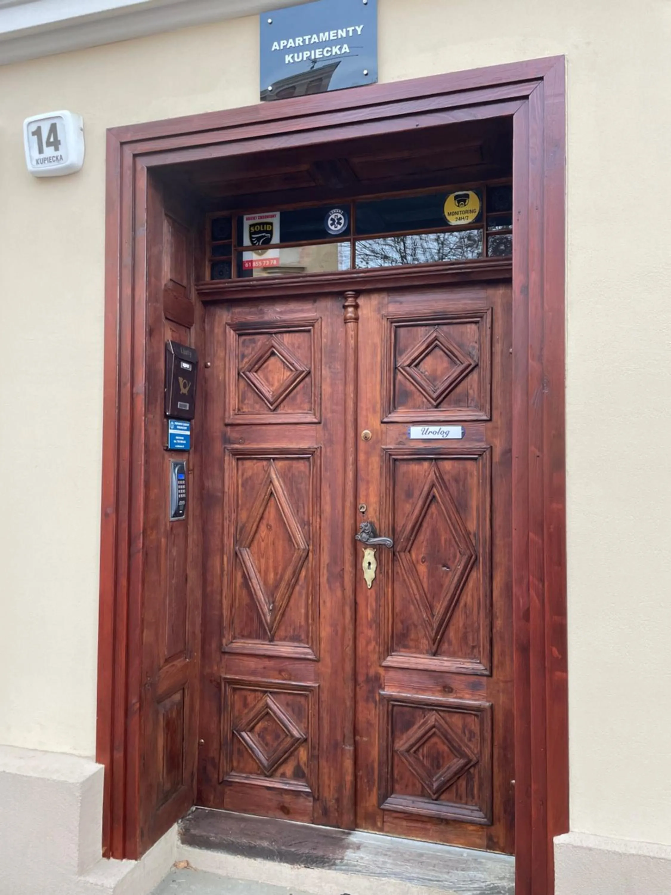 Facade/entrance in Apartamenty Kupiecka ścisłe centrum