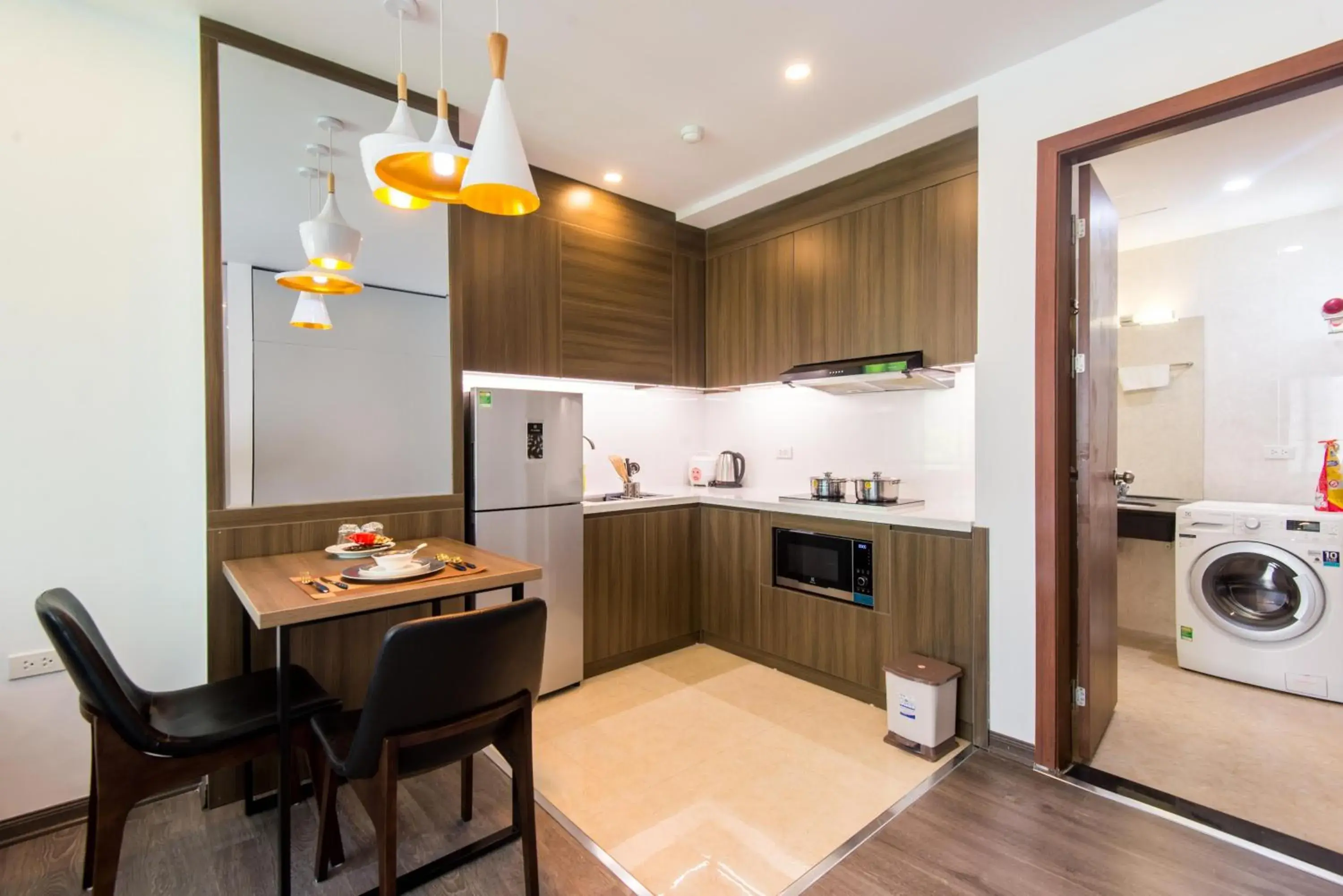 Kitchen or kitchenette in 22housing Hotel 20 Linh Lang Kitchen or kitchenette in 22housing Hotel 20 Linh Lang