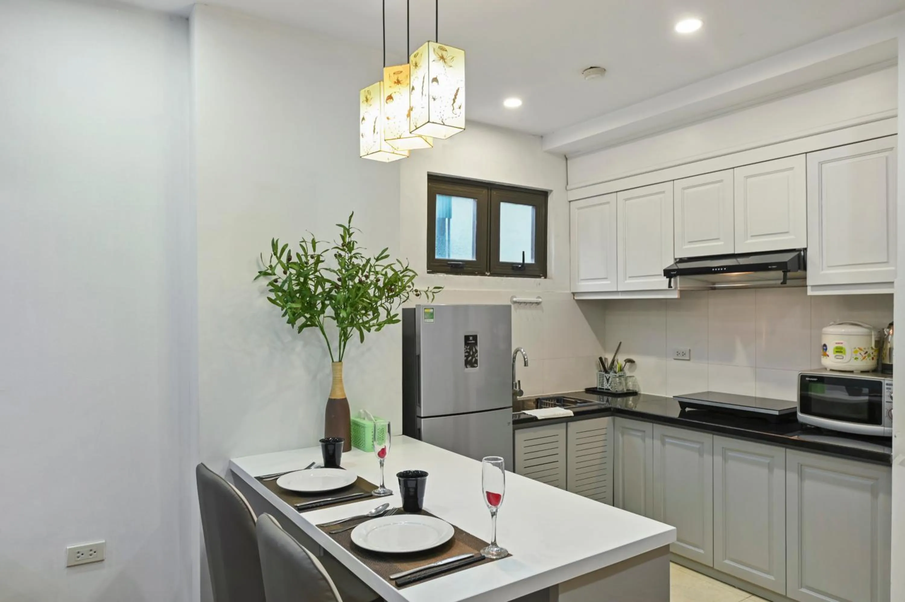 Kitchen or kitchenette in 22housing Hotel 20 Linh Lang