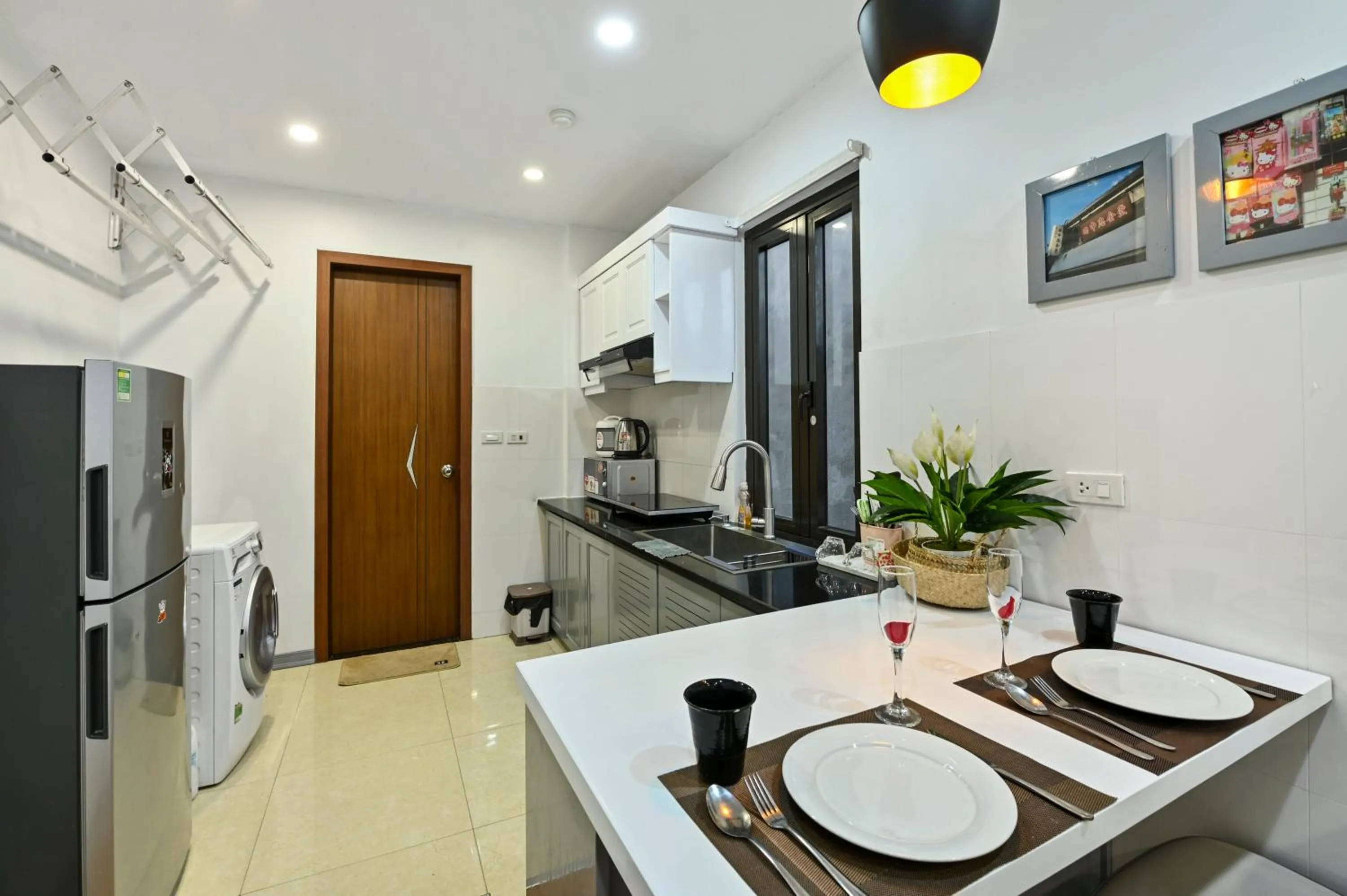Kitchen or kitchenette in 22housing Hotel 20 Linh Lang