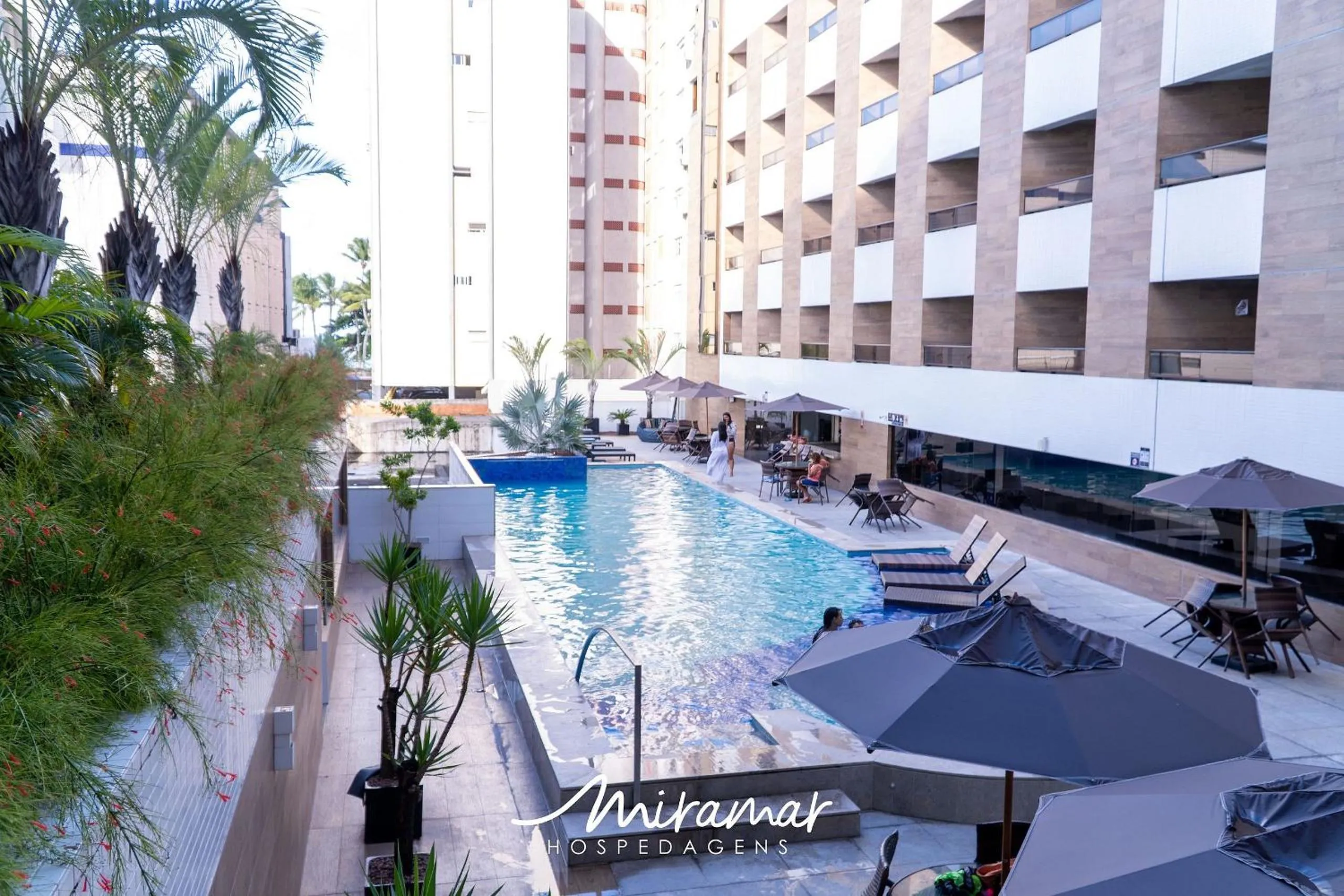 Swimming pool in Gold Flat - Miramar Hospedagens