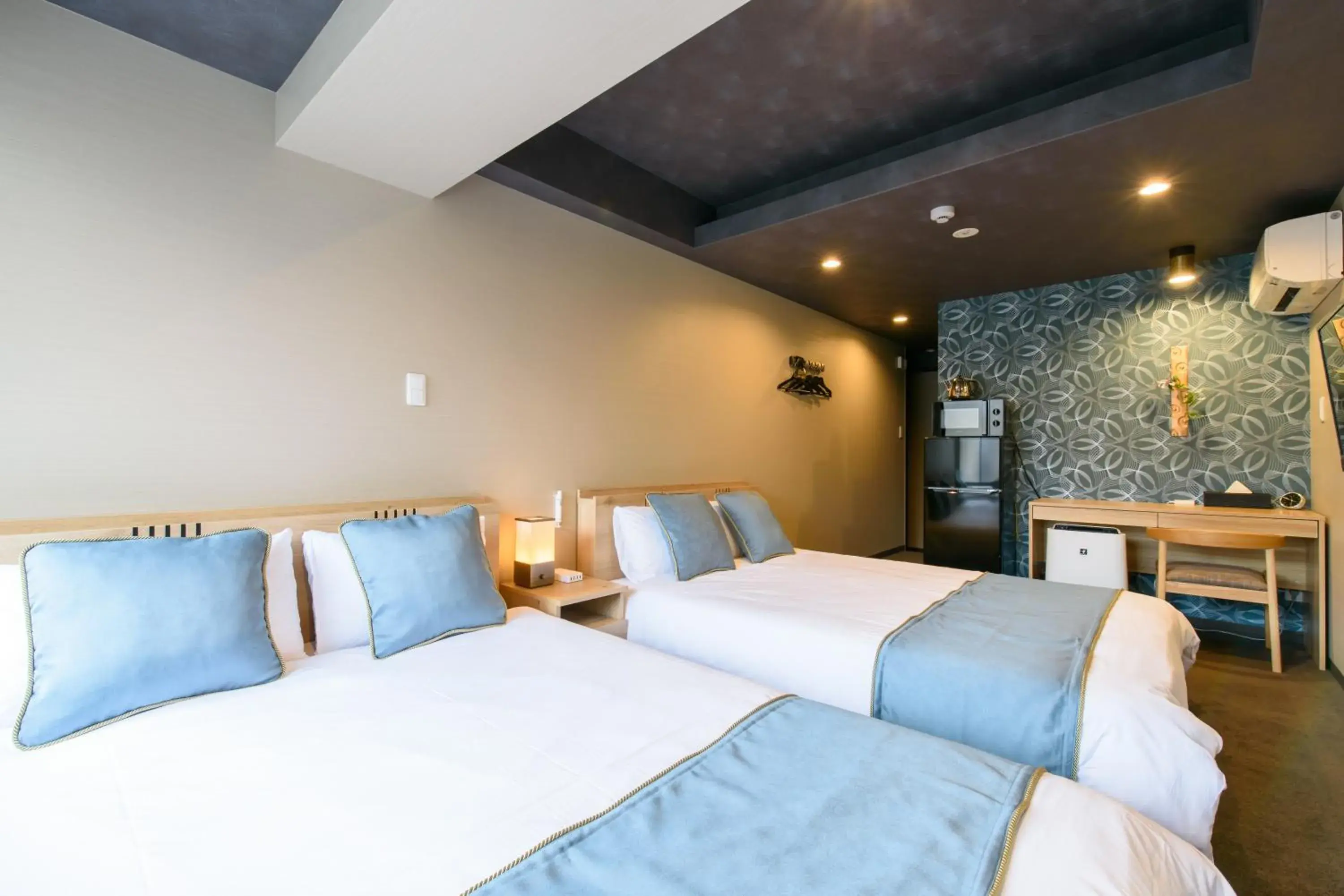 Bed in JP INN Kyoto Ekimae Mongakucho Bed in JP INN Kyoto Ekimae Mongakucho
