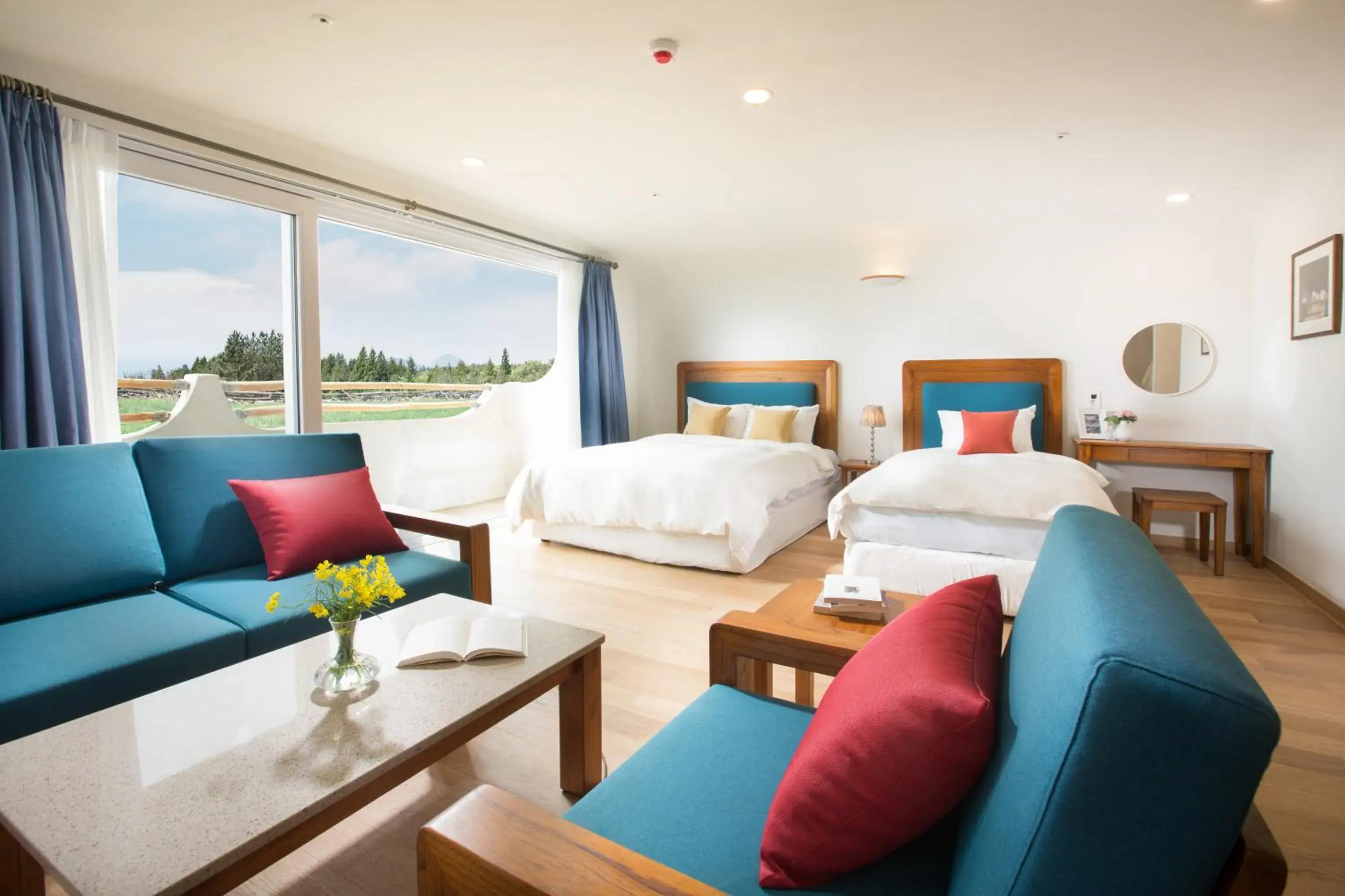 Bed in Club ES Jeju Resort Bed in Club ES Jeju Resort