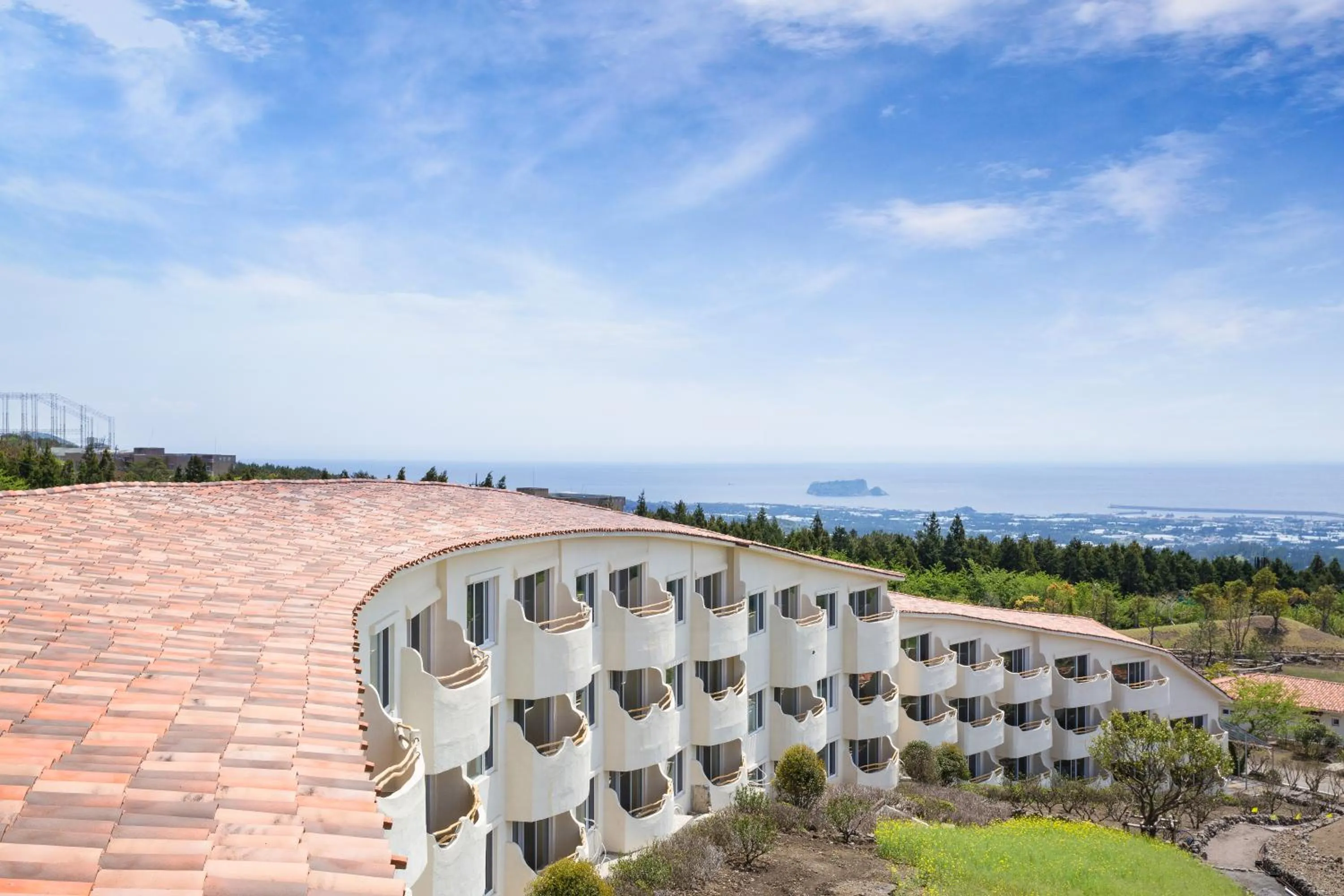 Sea view in Club ES Jeju Resort