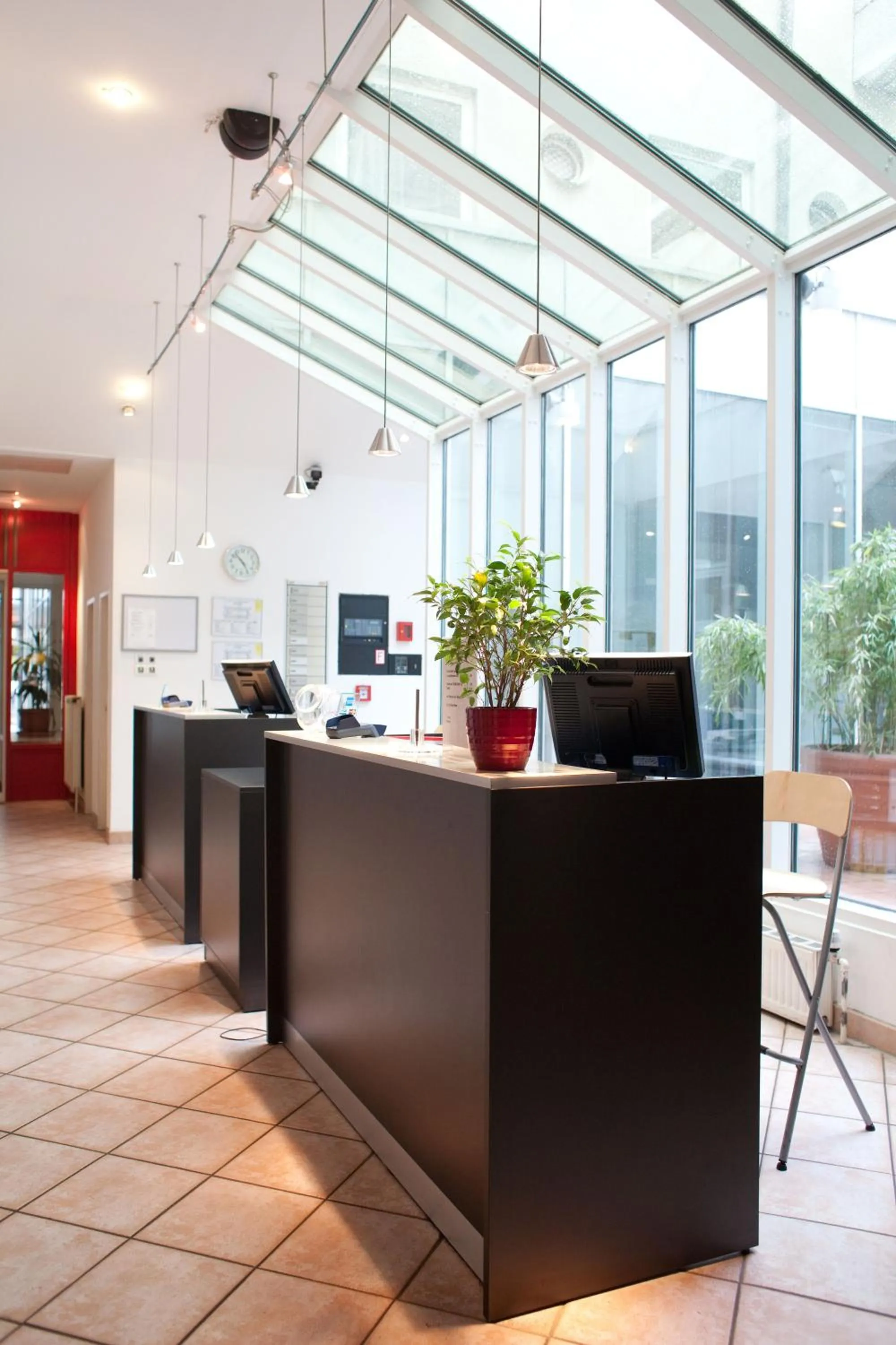 Lobby or reception in Egon Hotel Hamburg City