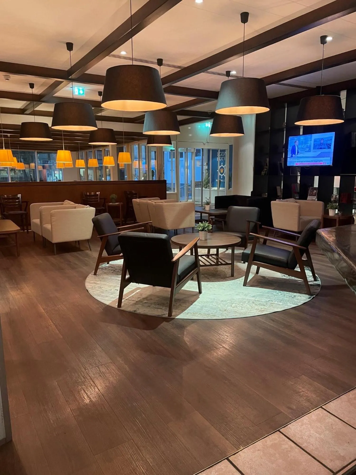 Lounge or bar in Egon Hotel Hamburg City