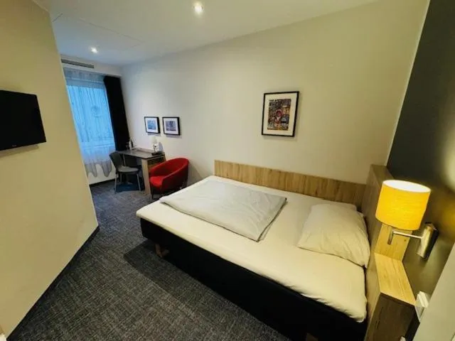 Bed in Egon Hotel Hamburg City