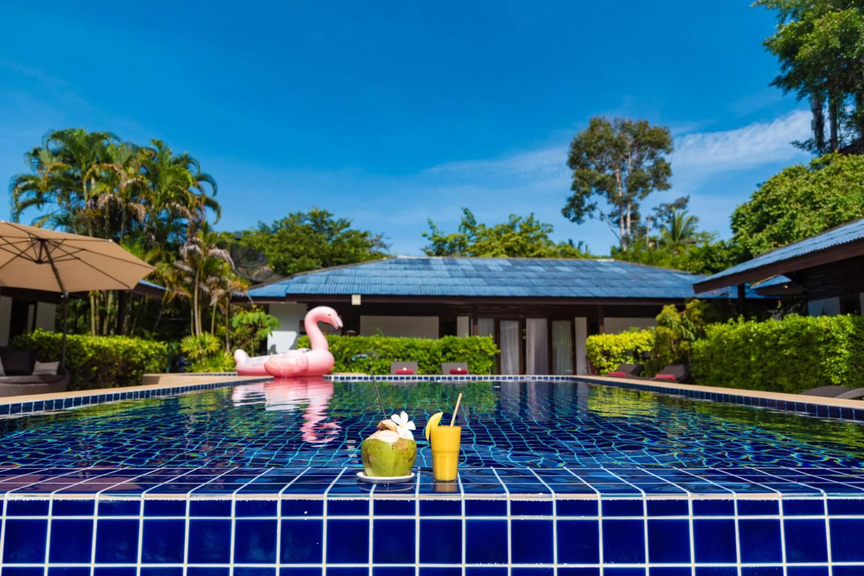 Swimming pool in Satva Samui Yoga and Wellness Resort