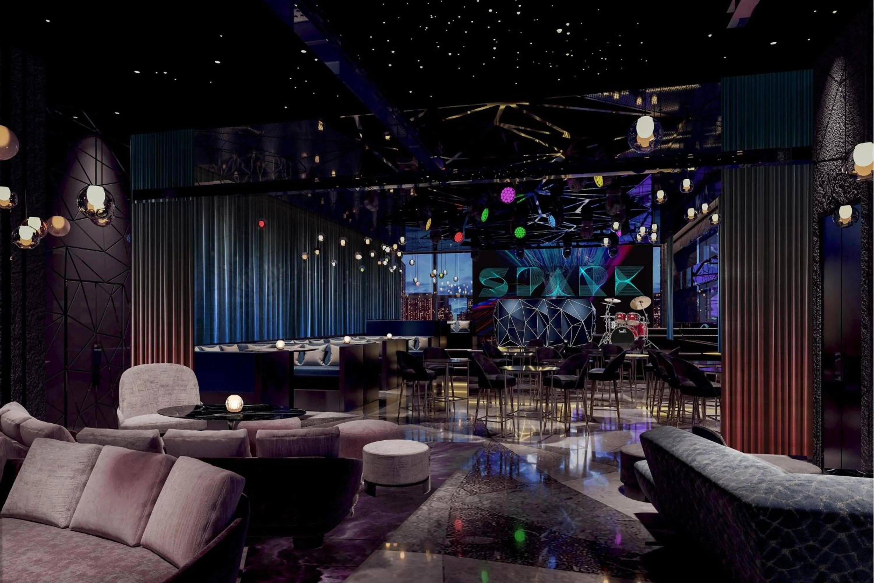 Lounge or bar in W Chengdu