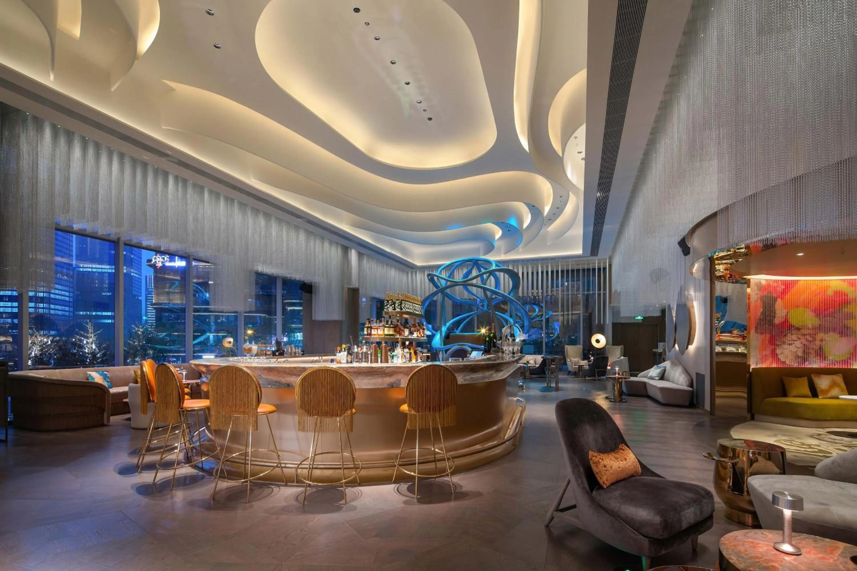 Living room in W Chengdu