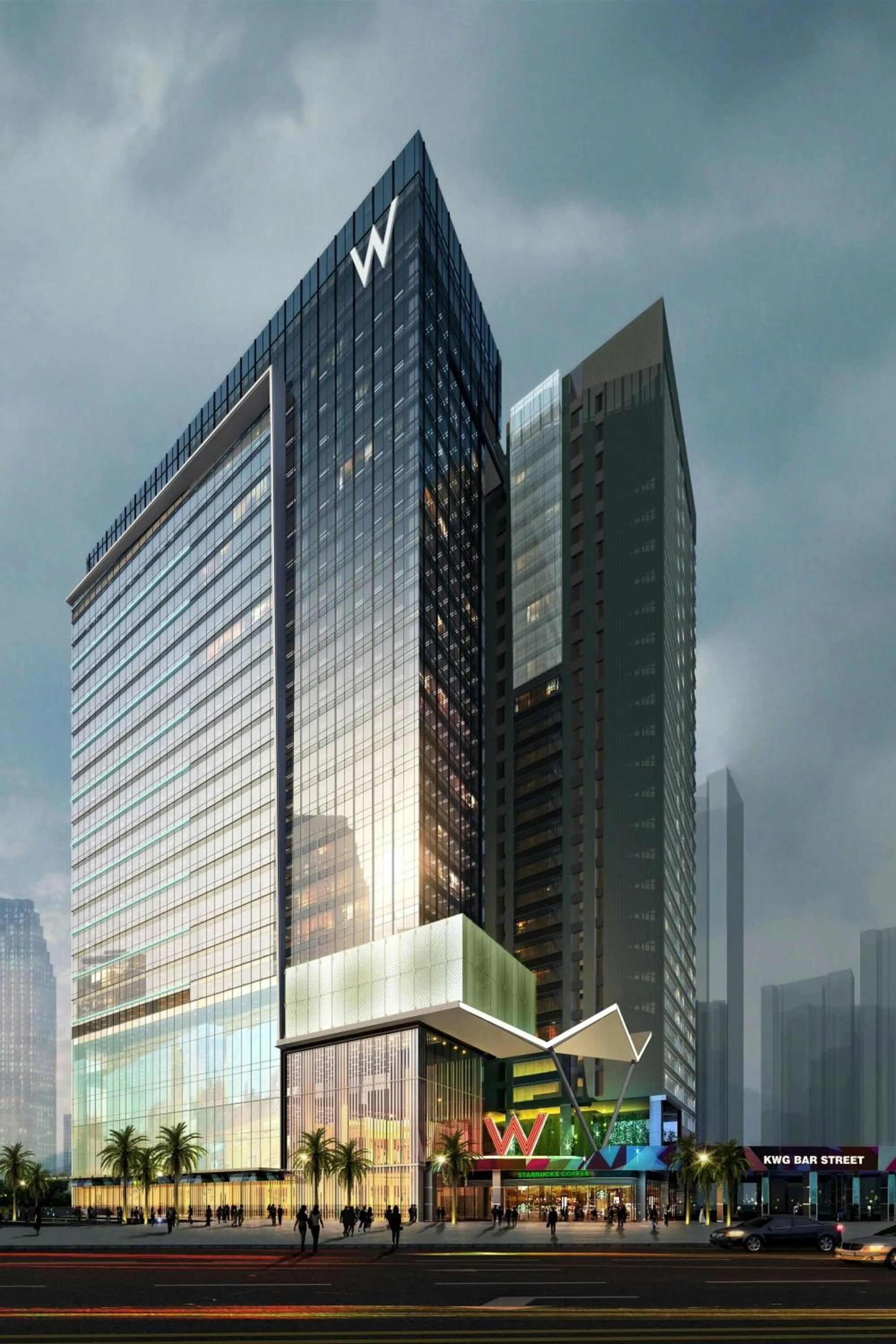 Property building in W Chengdu