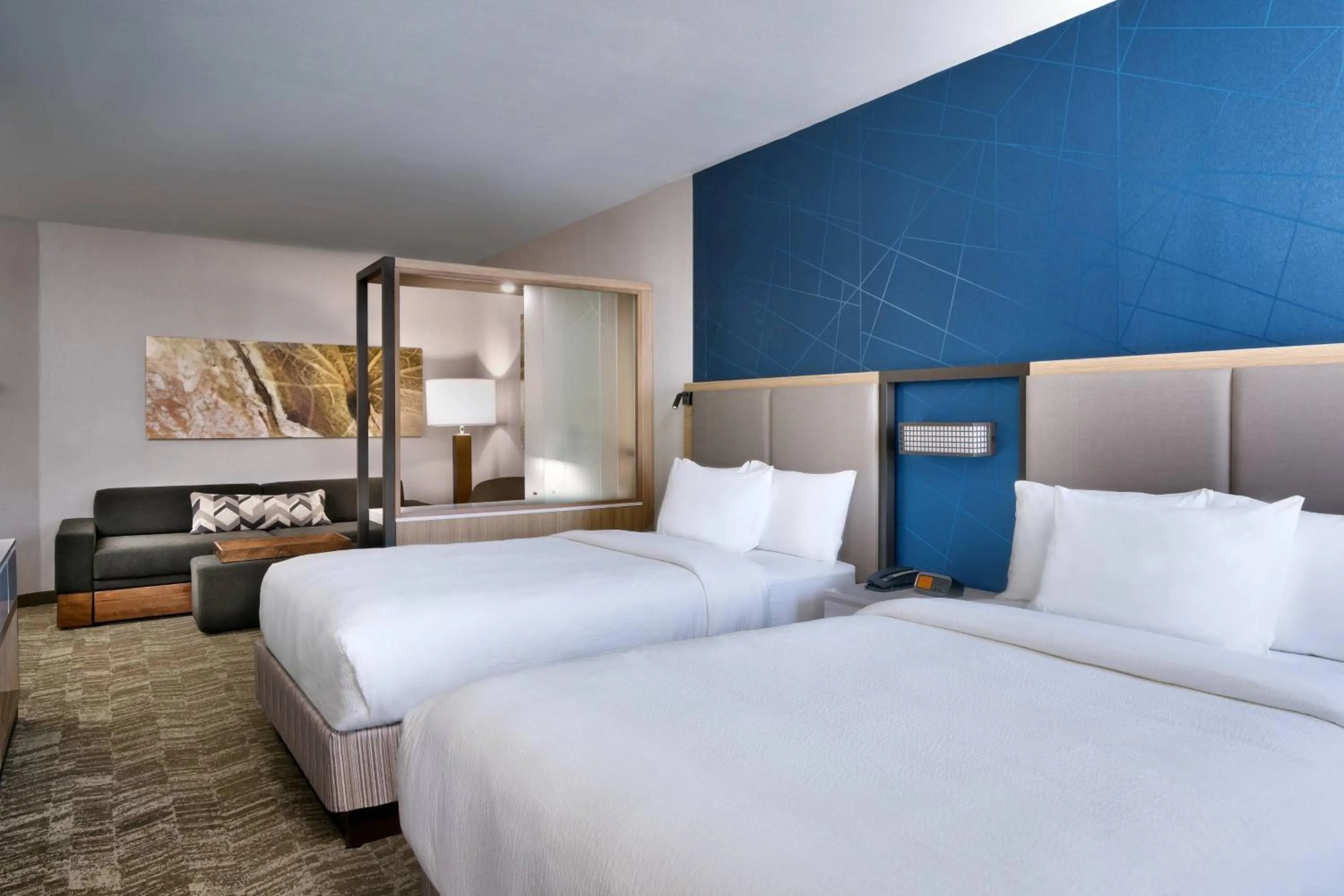 Photo of the whole room, Bed in SpringHill Suites by Marriott El Paso Airport