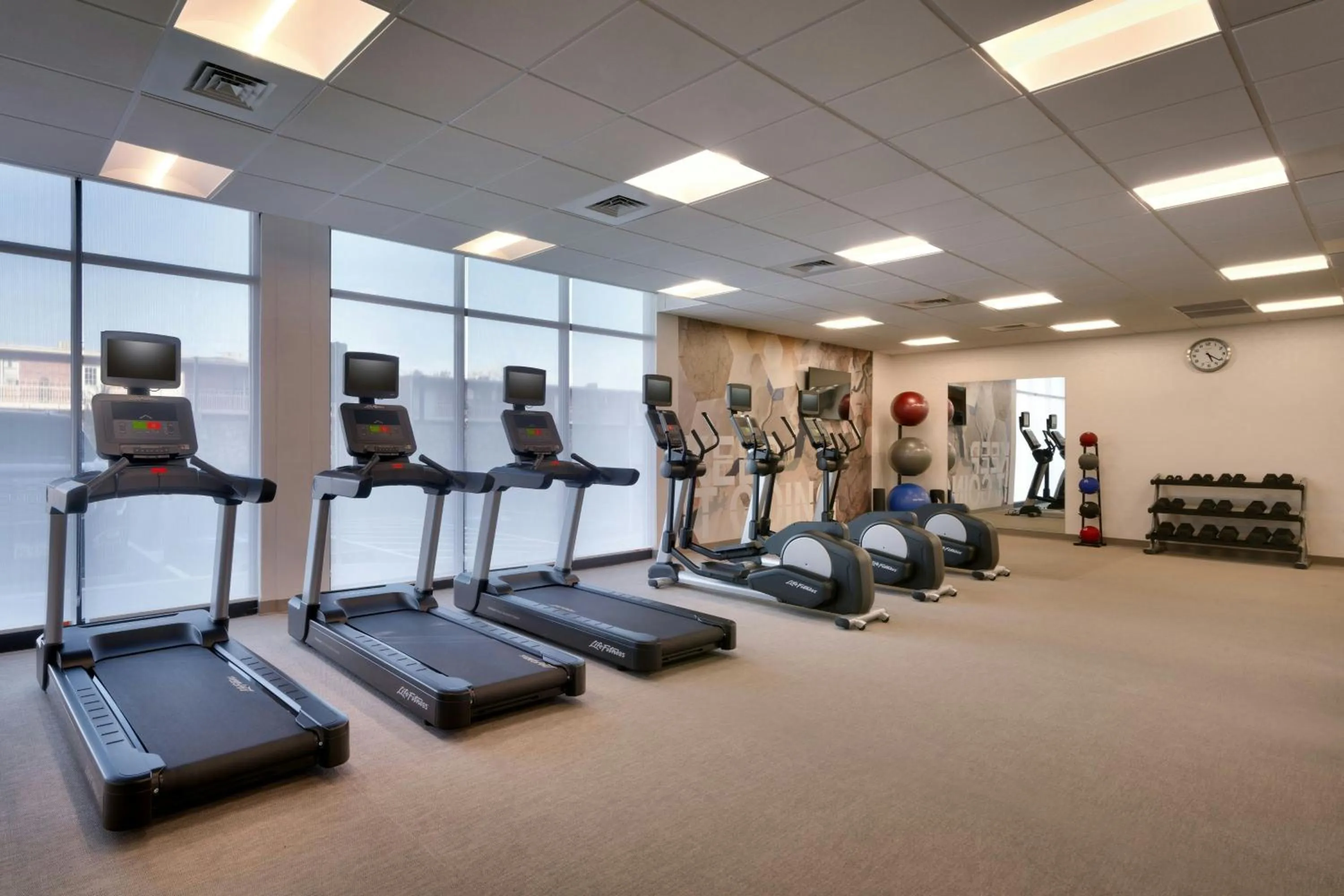 Fitness centre/facilities in SpringHill Suites by Marriott El Paso Airport