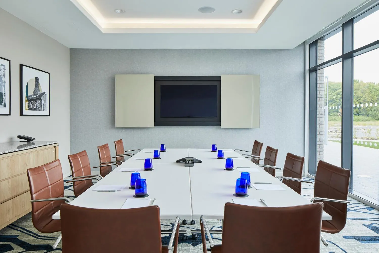 Meeting/conference room in Courtyard by Marriott Stoke on Trent Staffordshire