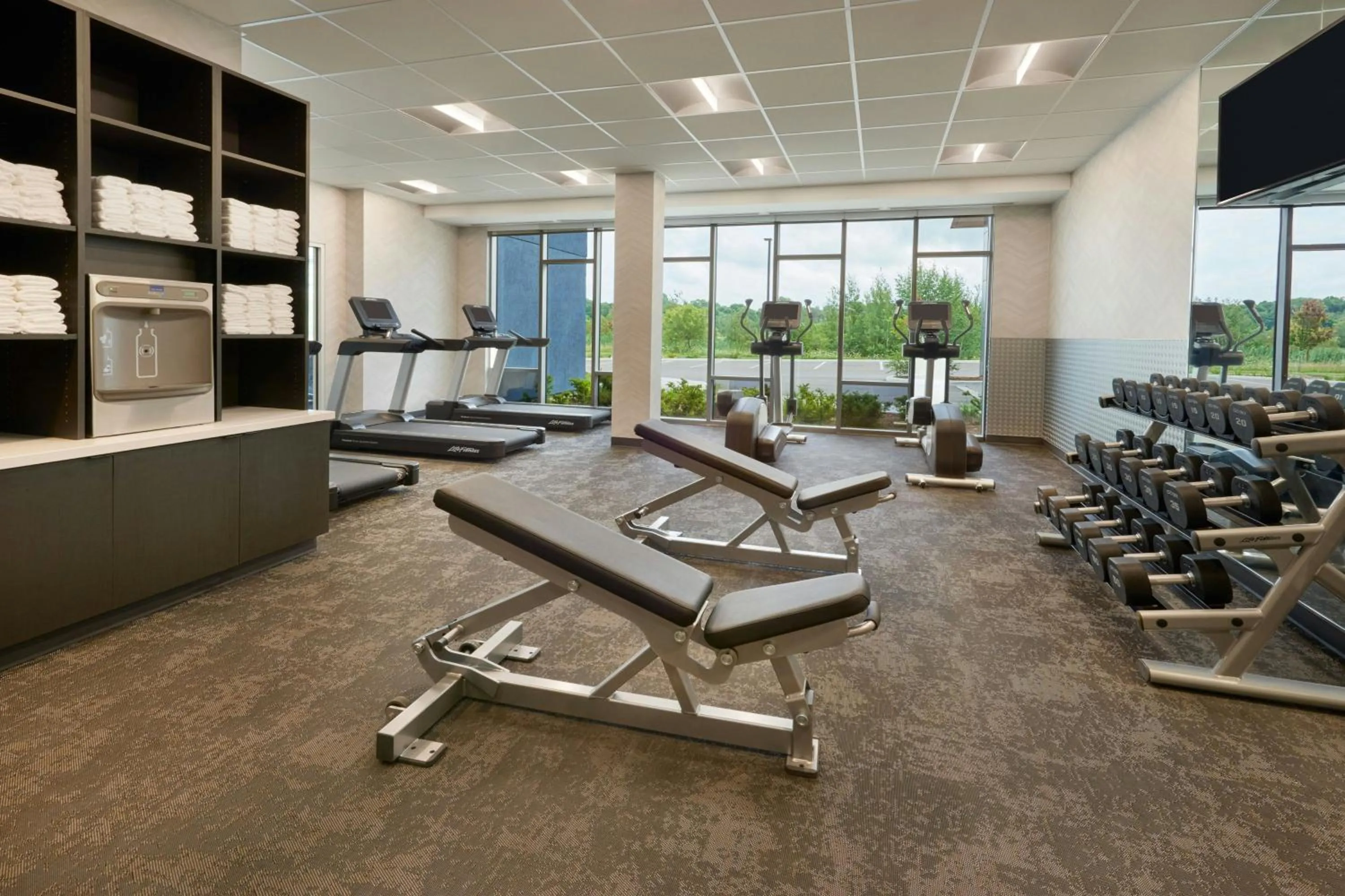 Fitness centre/facilities in Fairfield by Marriott Inn & Suites Orillia