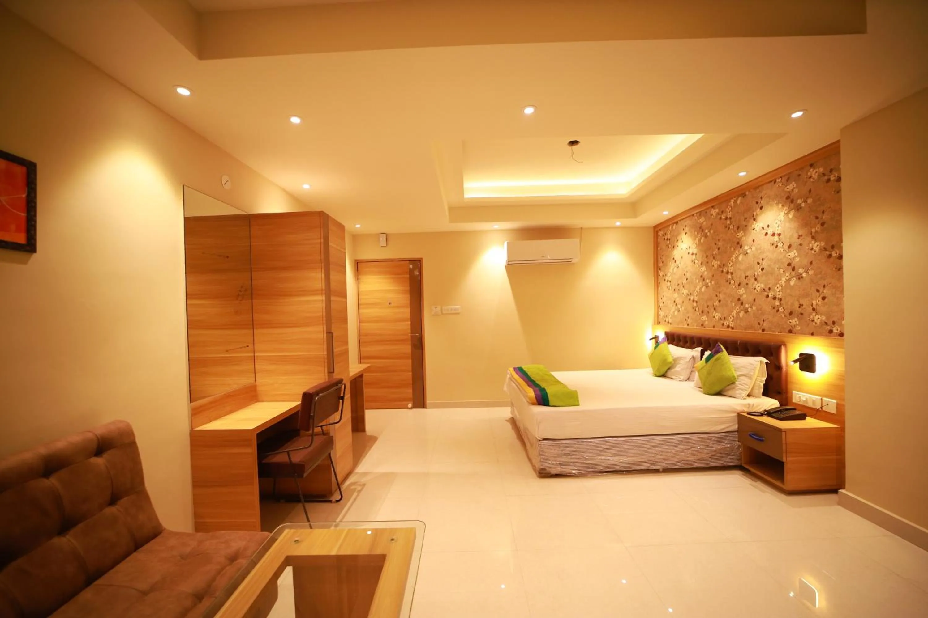 Bed in Hotel Capital House