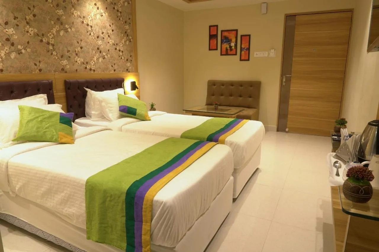 Bed in Hotel Capital House