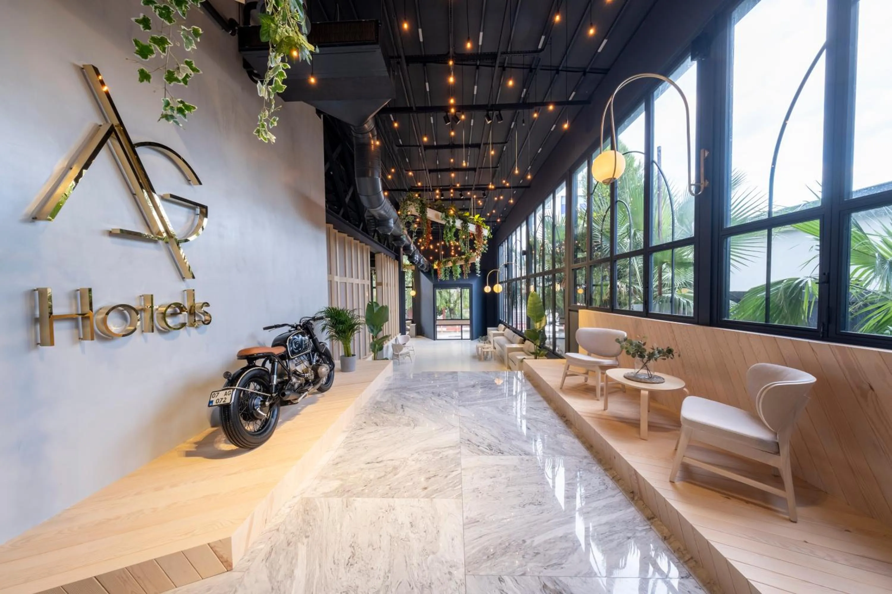 Lobby or reception in AG Hotels Antalya