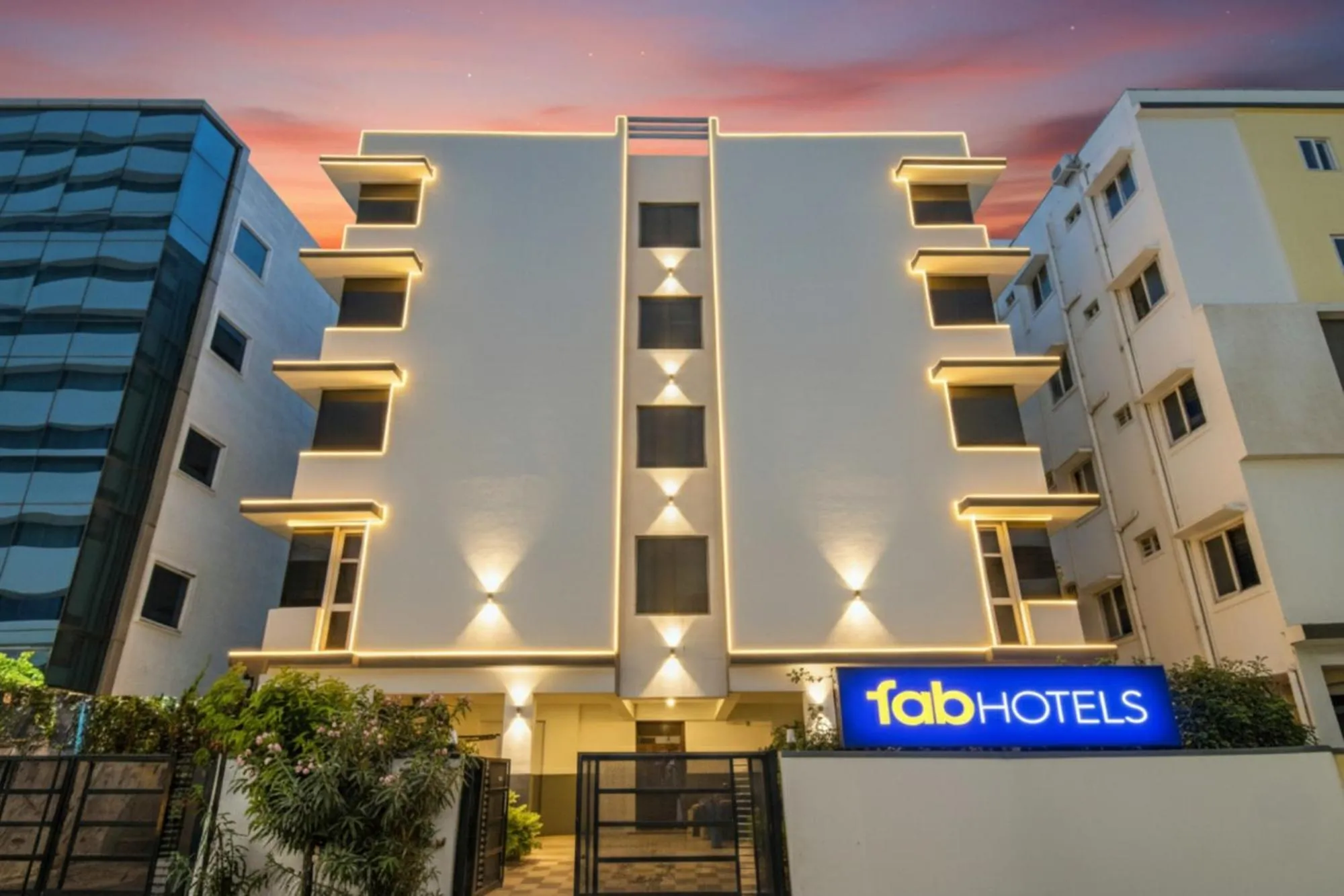 Facade/entrance in FabHotel Pride Inn - Nr TCS Deccan Park, Hitech City