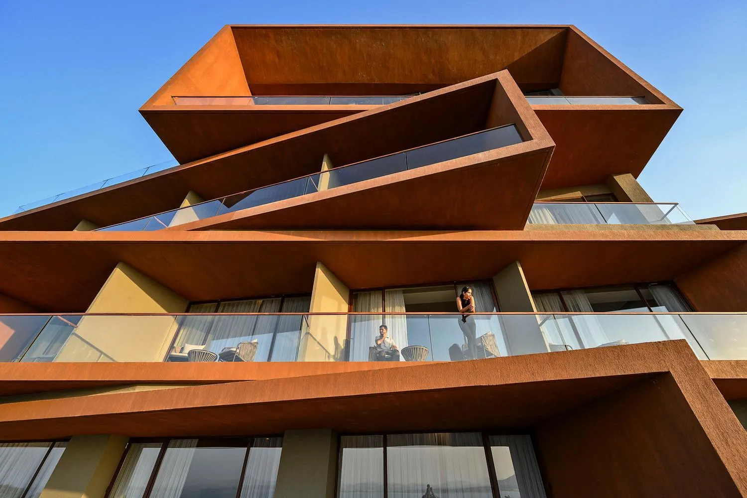 Property building in Aria Resort & Spa