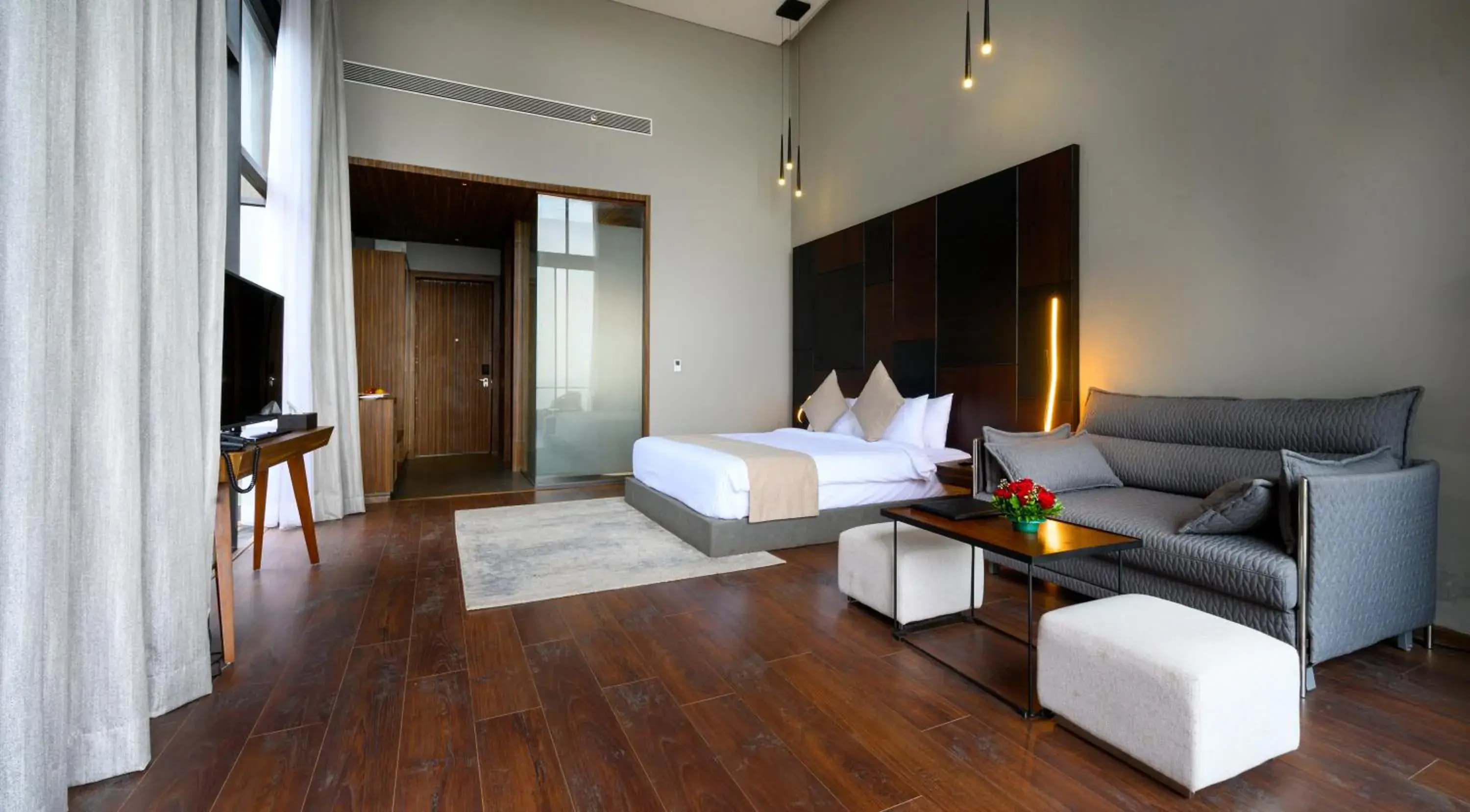 Bed in Aria Resort & Spa Bed in Aria Resort & Spa