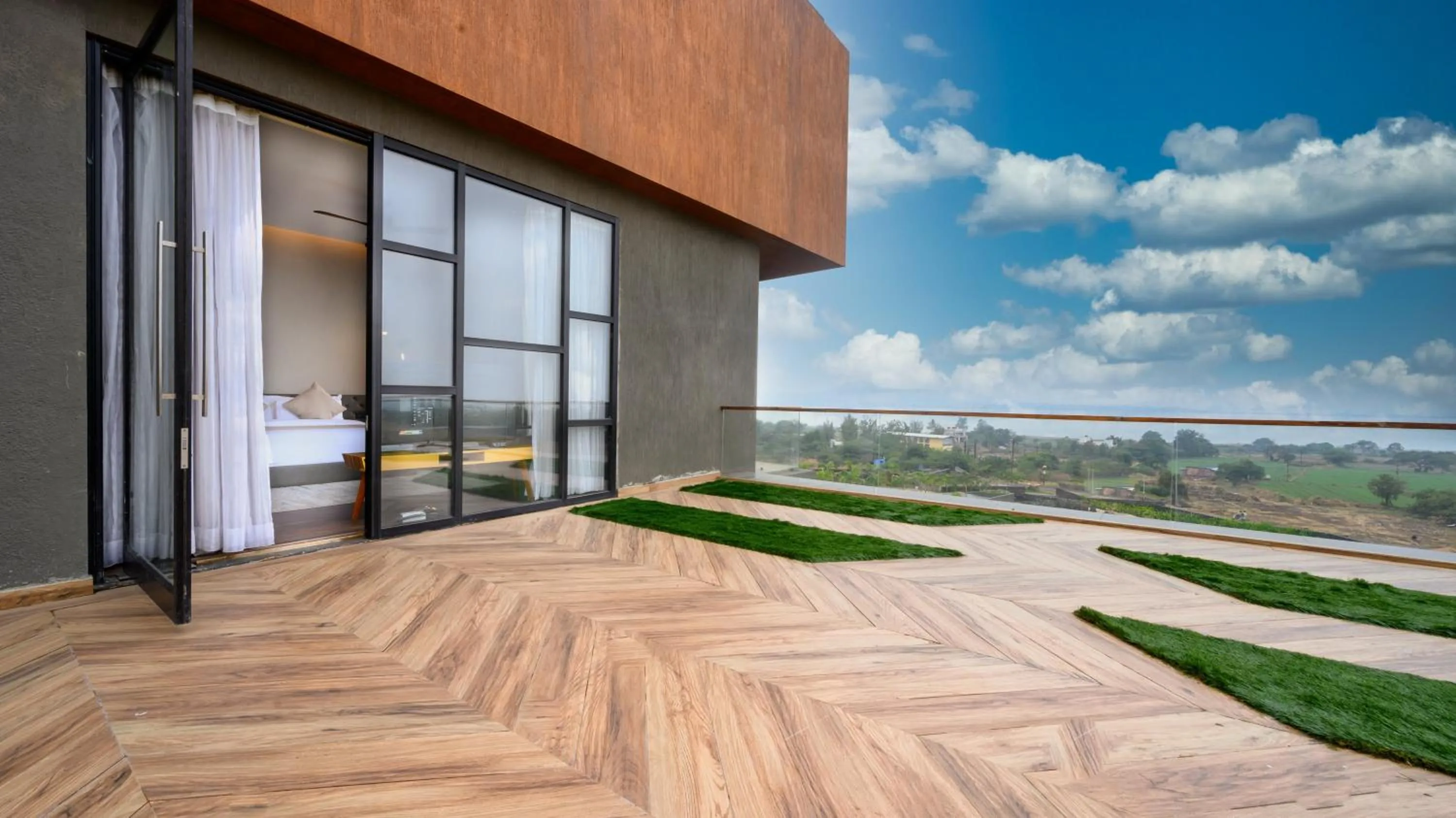 Balcony/Terrace in Aria Resort & Spa
